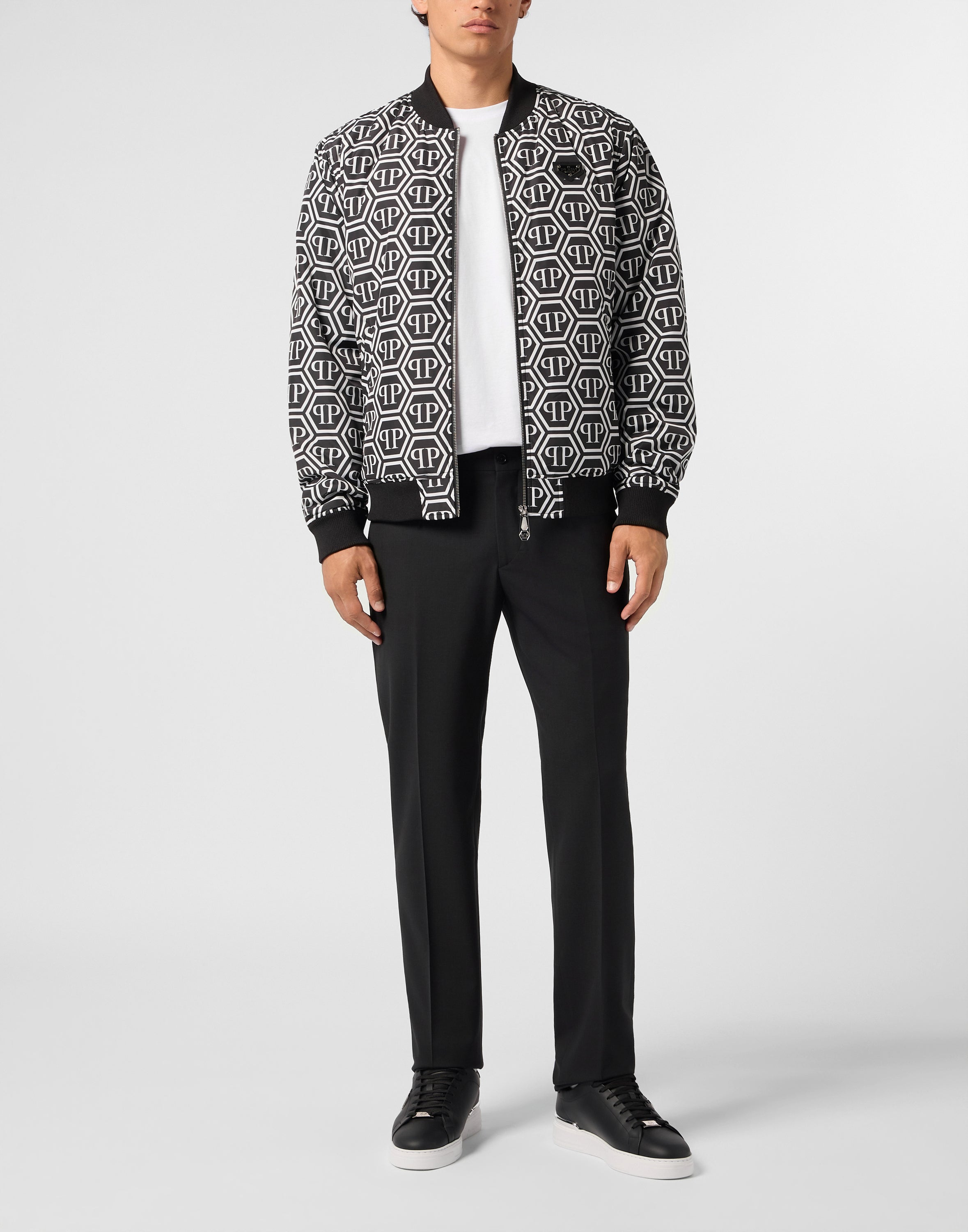 Nylon Bomber Monogram