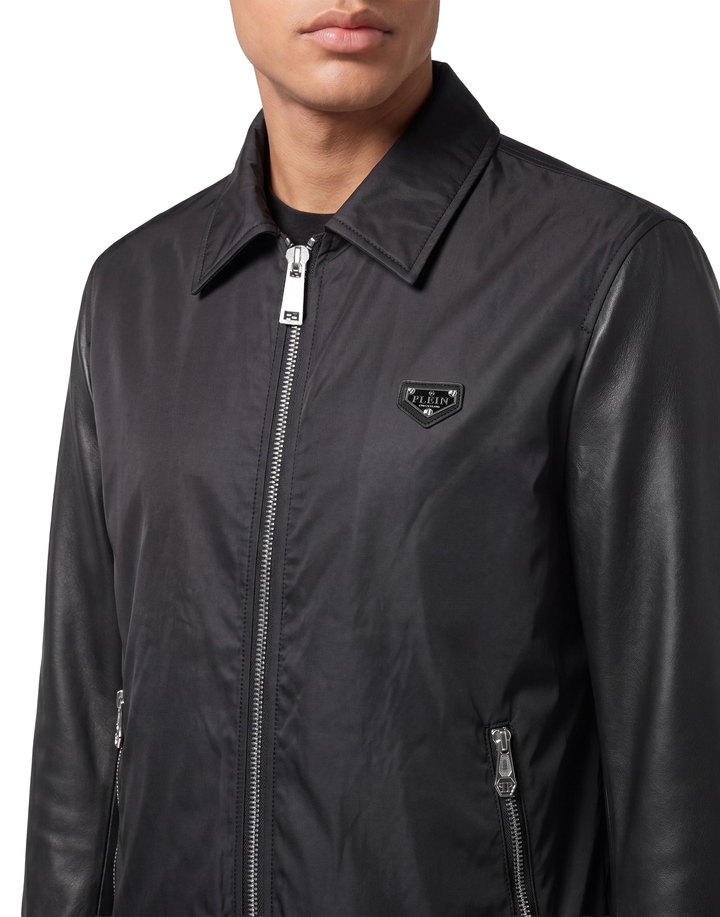 Nylon Coster Bomber Jacket