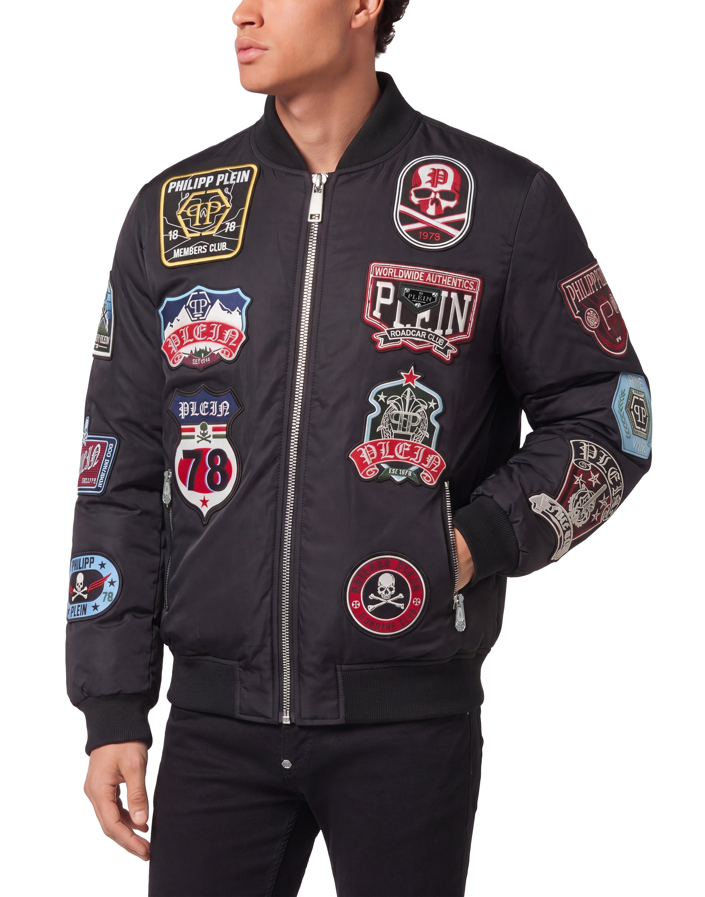 Nylon Bomber Patches