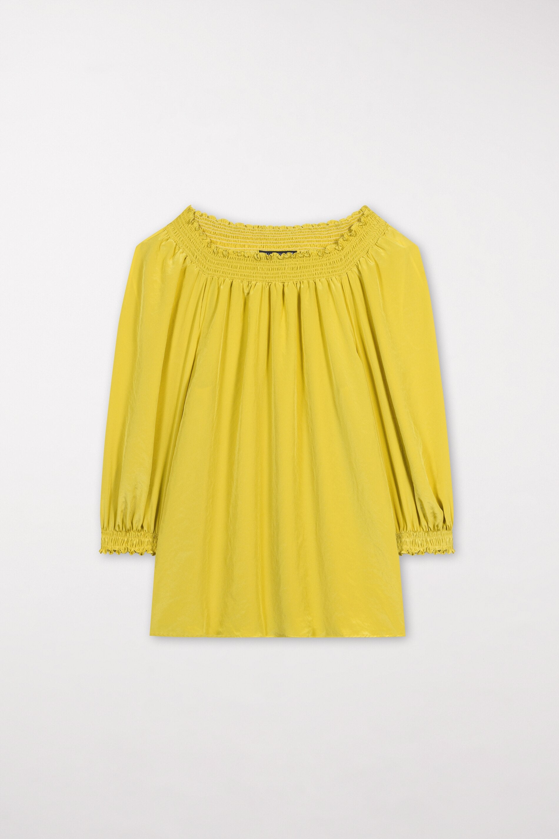 Tunika mit Carmen-Ausschnitt