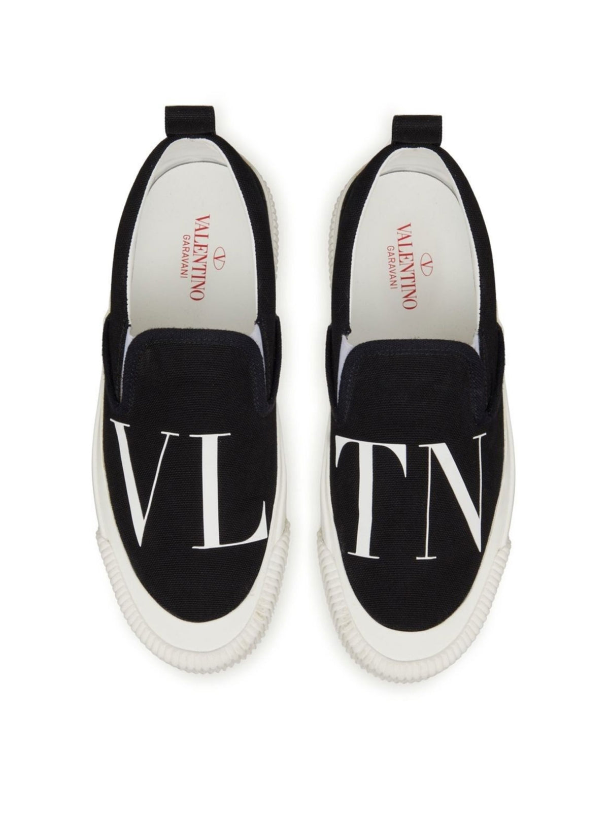 Valentino-OUTLET-SALE-VLTN Logo Slip on Sneakers-ARCHIVIST