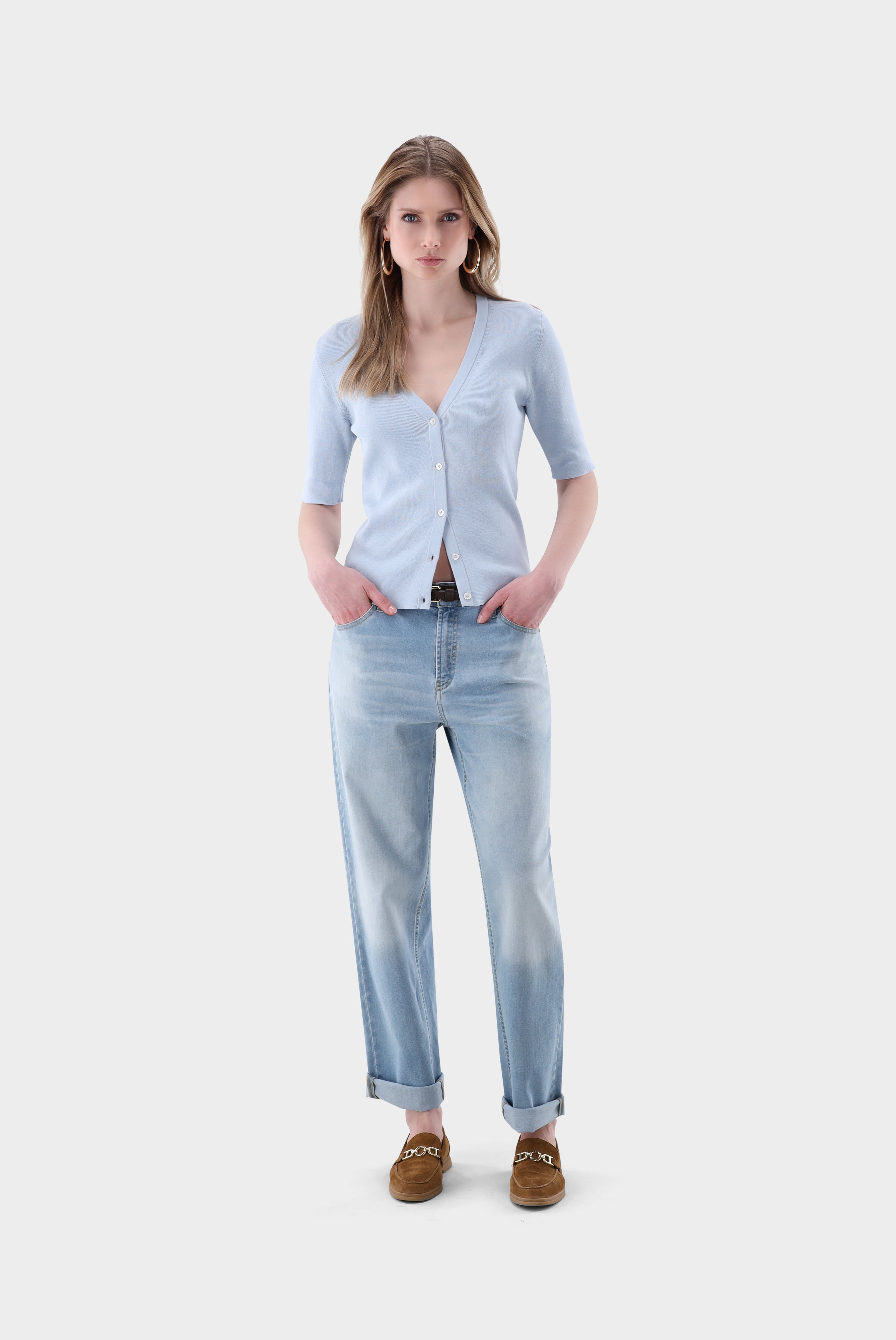 Van Laack-Cardigan aus Rippstrick-Jacken & Mäntel-Black-Deal-Outlet-by-ARCHIVIST