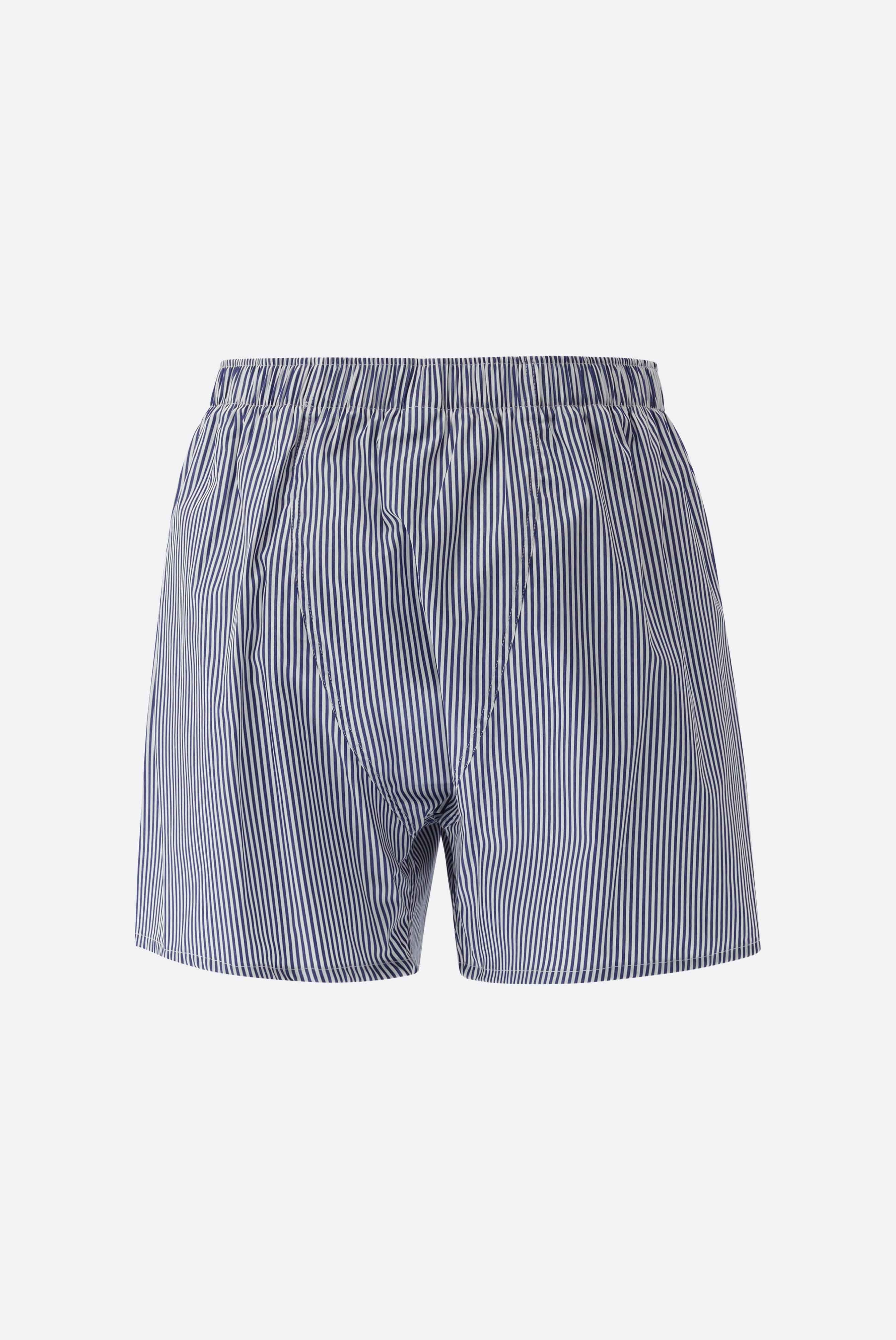 Gestreifte Popeline Boxershorts