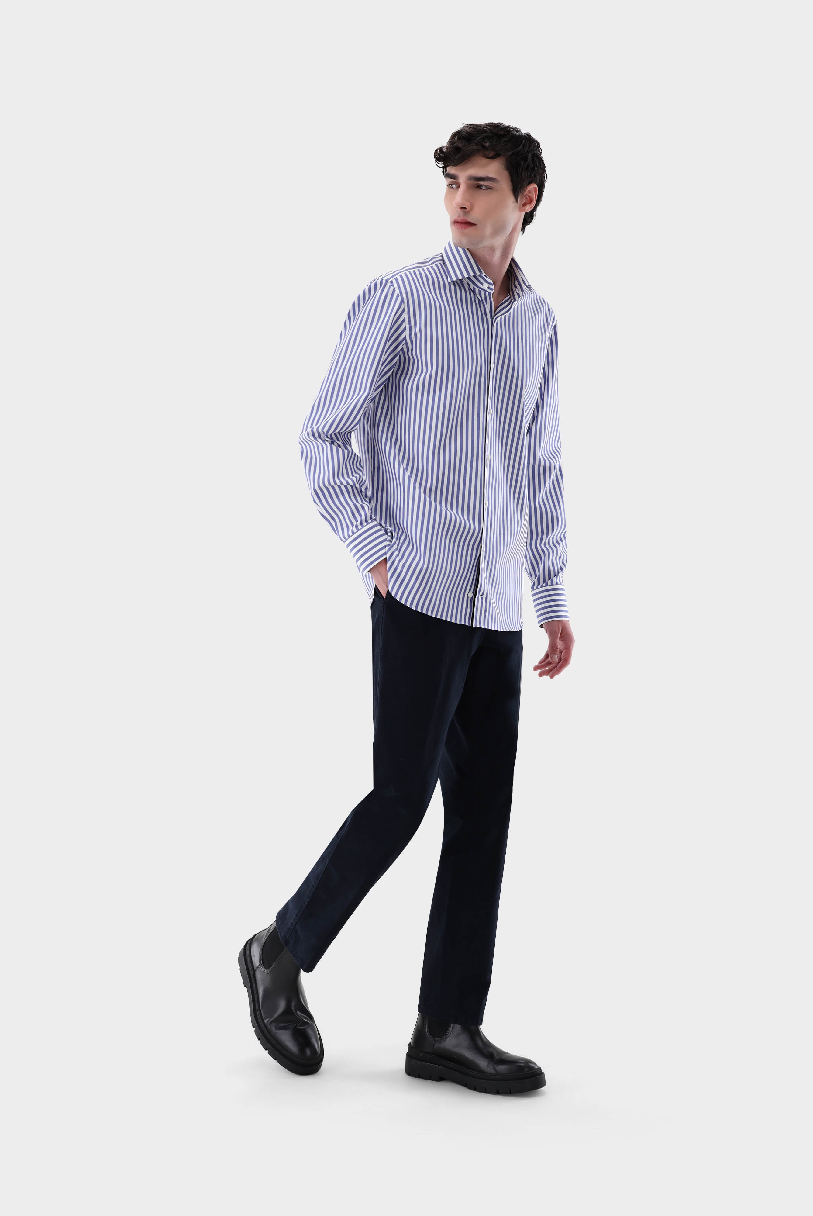 Gestreiftes Sartorial Hemd