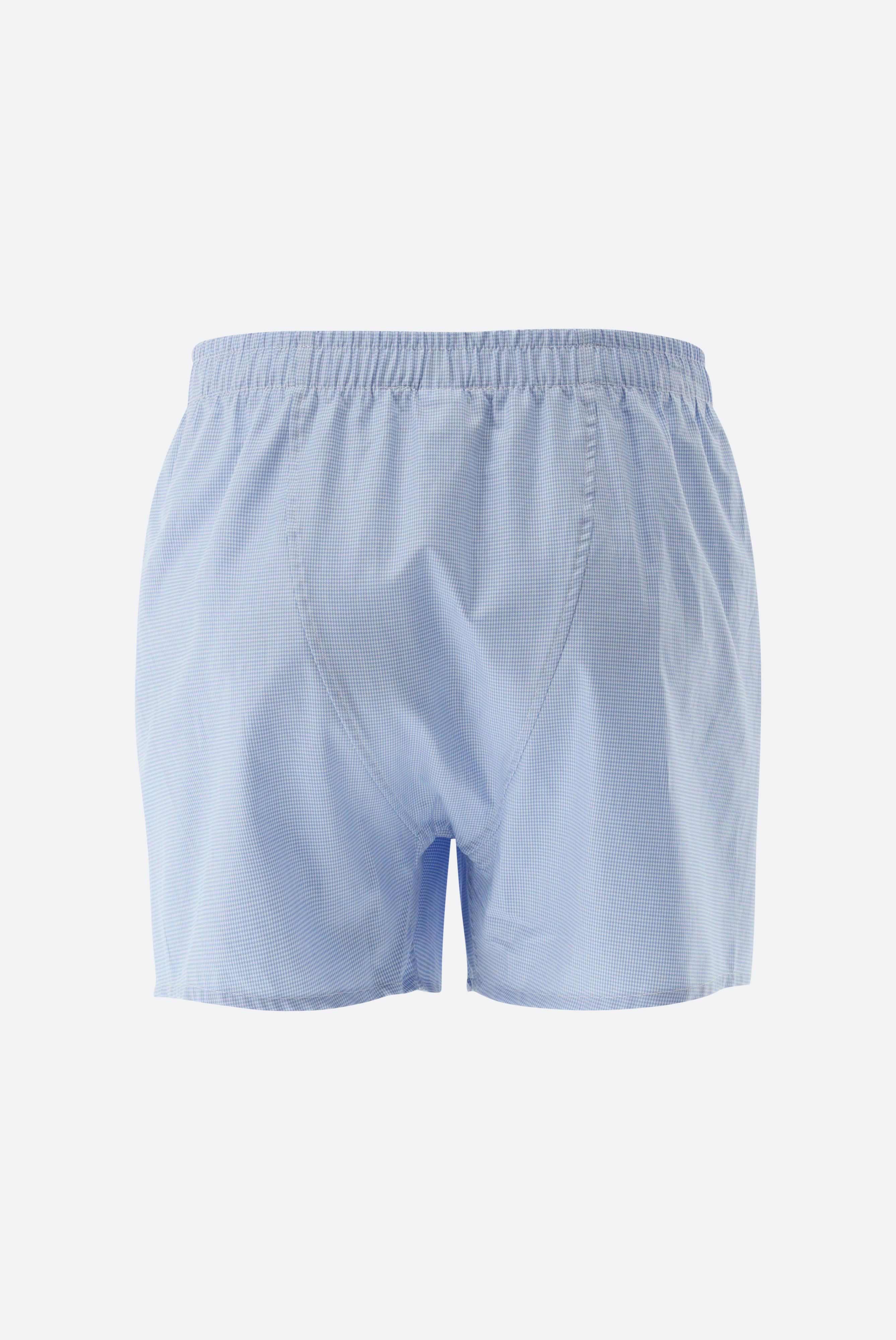 Twill Boxershorts mit Strukturmuster