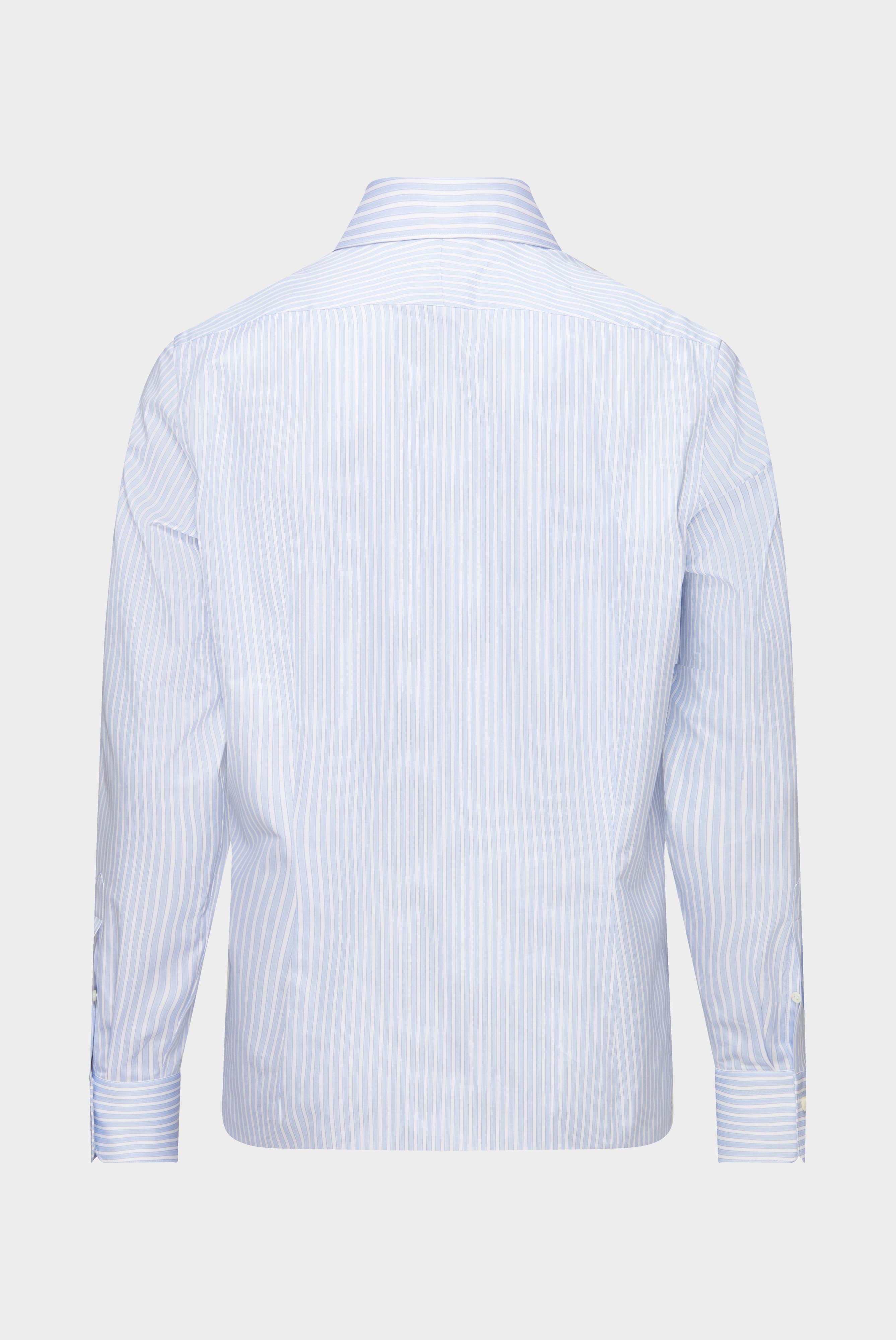 Van Laack-Gestreiftes Sartorial Hemd aus feinem Twill Blau-Hemden & Blusen-Black-Deal-Outlet-by-ARCHIVIST