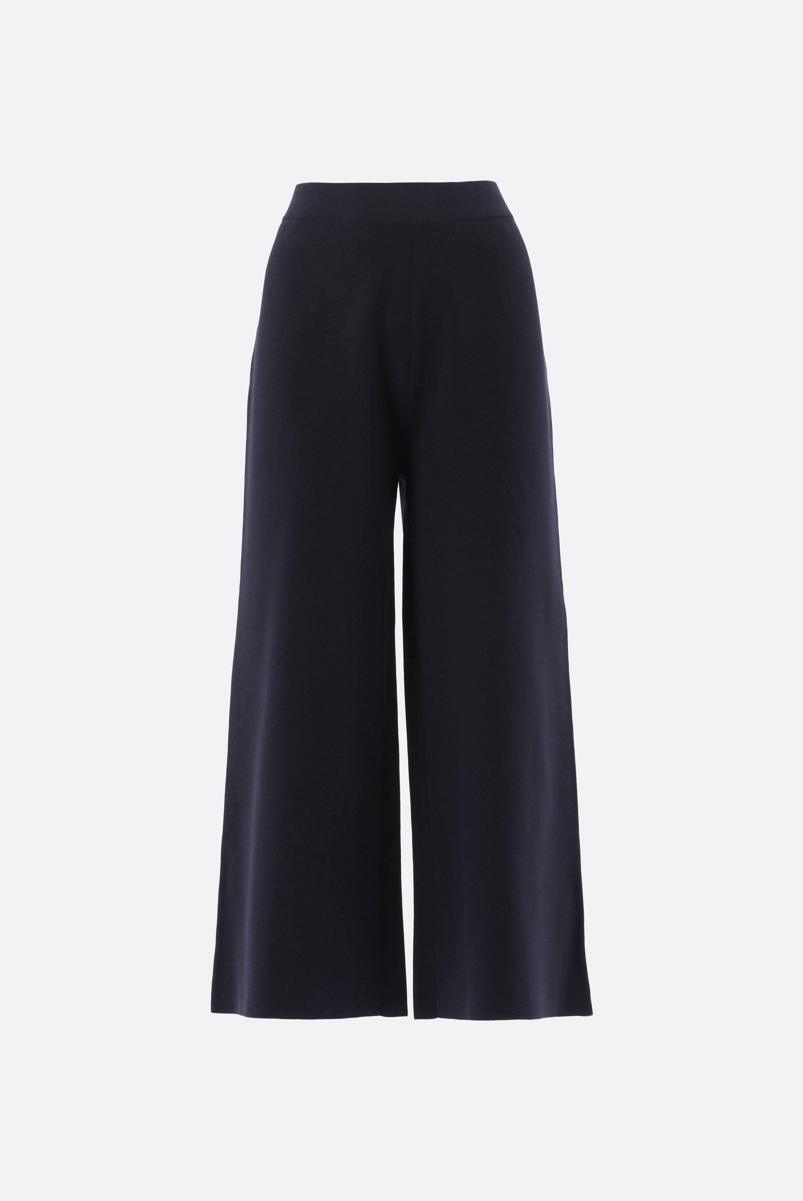 Van Laack-Strickhose mit ausgestelltem Bein-Hosen-Black-Deal-Outlet-by-ARCHIVIST