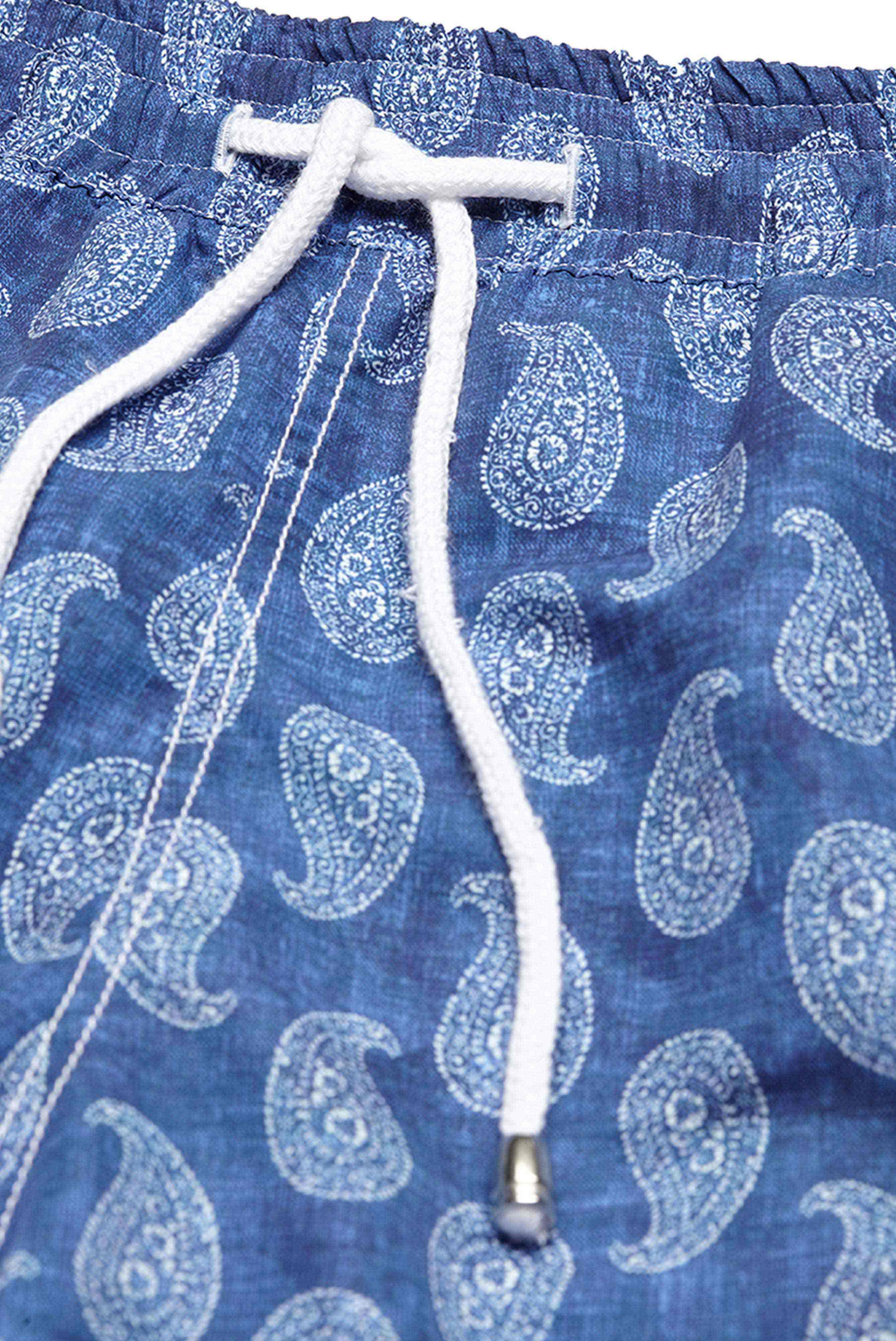 Badehose mit Paisley Druck