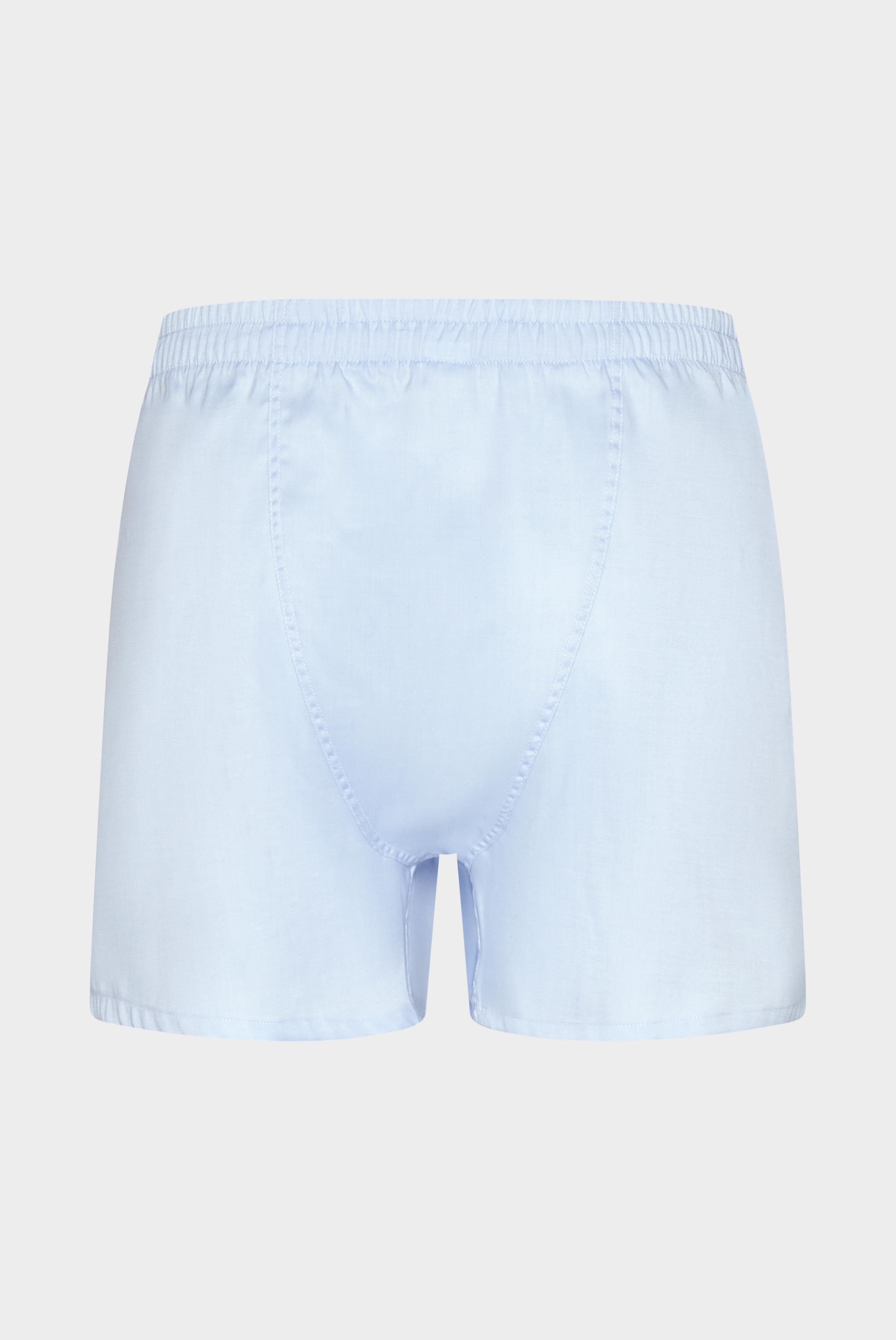 Twill Boxershorts Hellblau