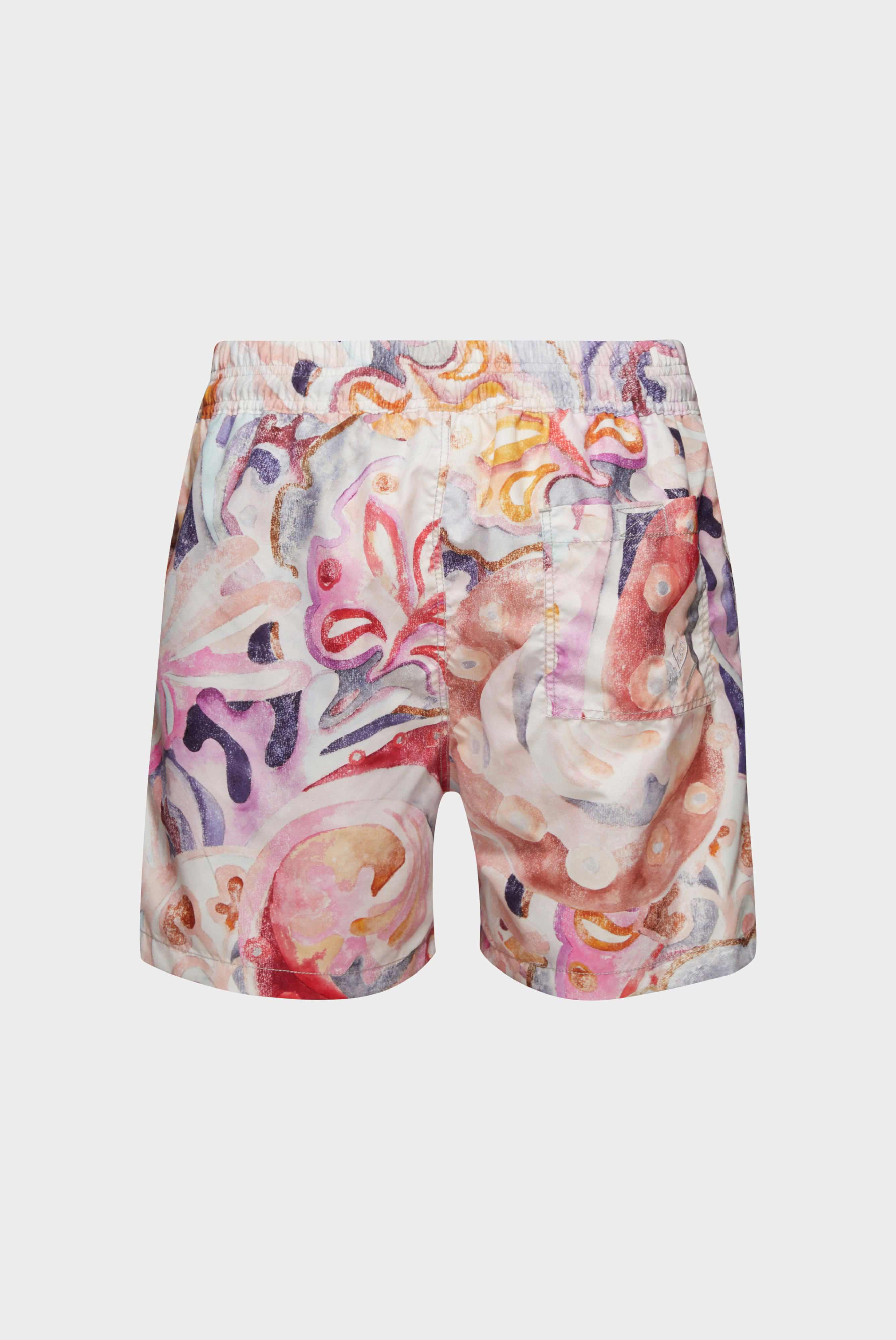 Badehose mit  Paisley-Druck