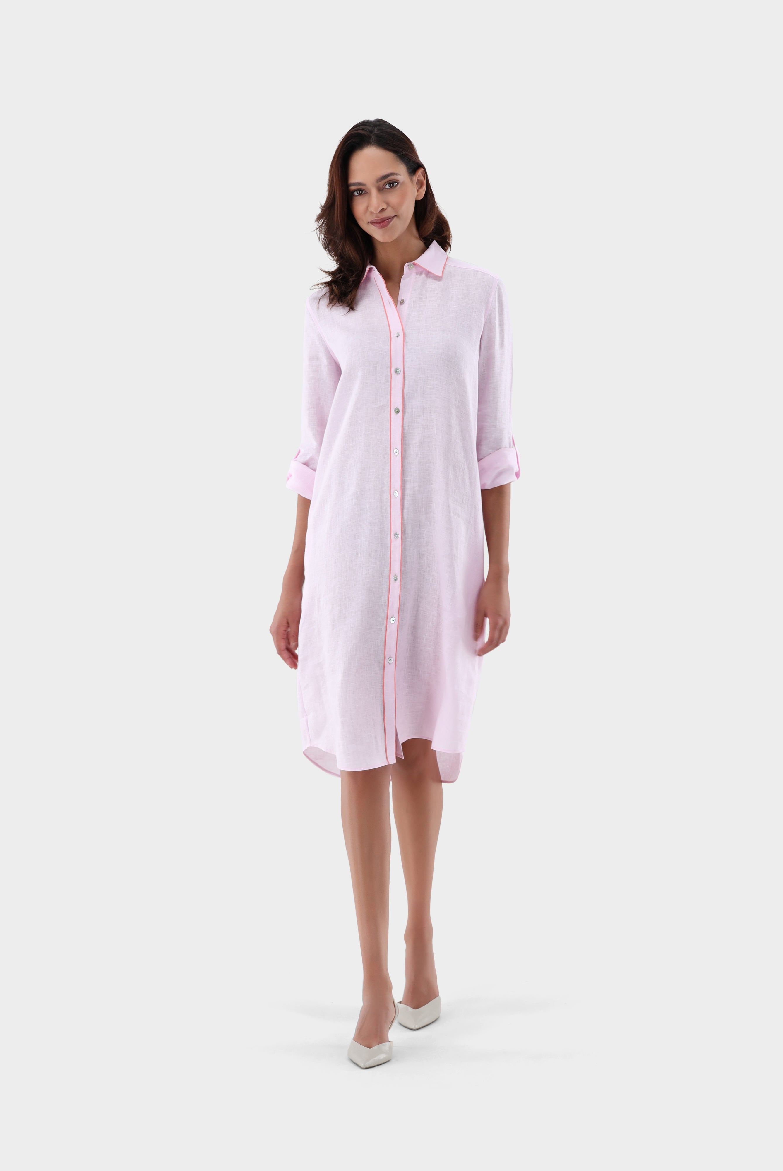 Van Laack-Hemdblusenkleid aus Leinen-Kleider & Röcke-Black-Deal-Outlet-by-ARCHIVIST