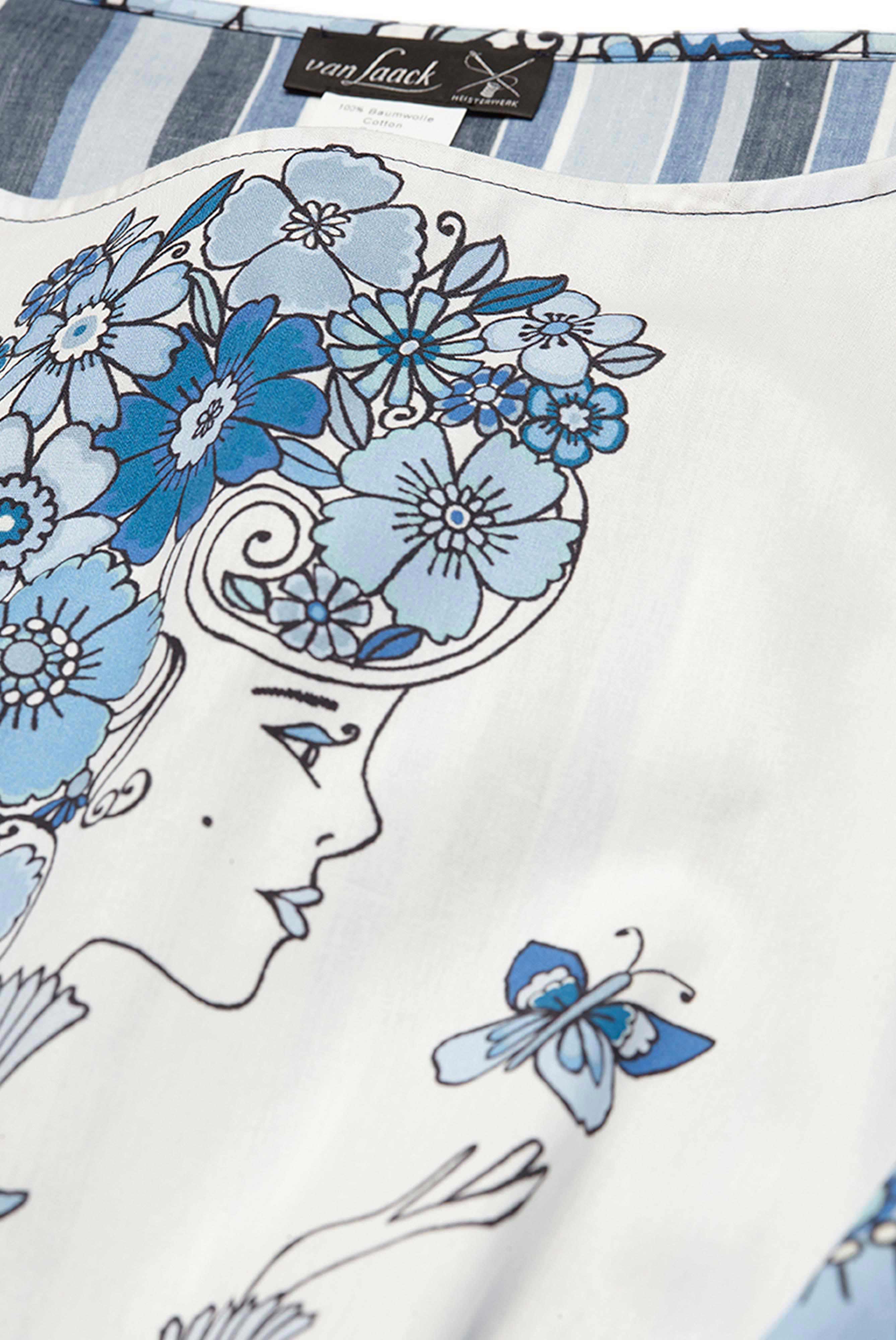 Van Laack-Kleid mit Streifen und Print Blau-Kleider & Röcke-Black-Deal-Outlet-by-ARCHIVIST