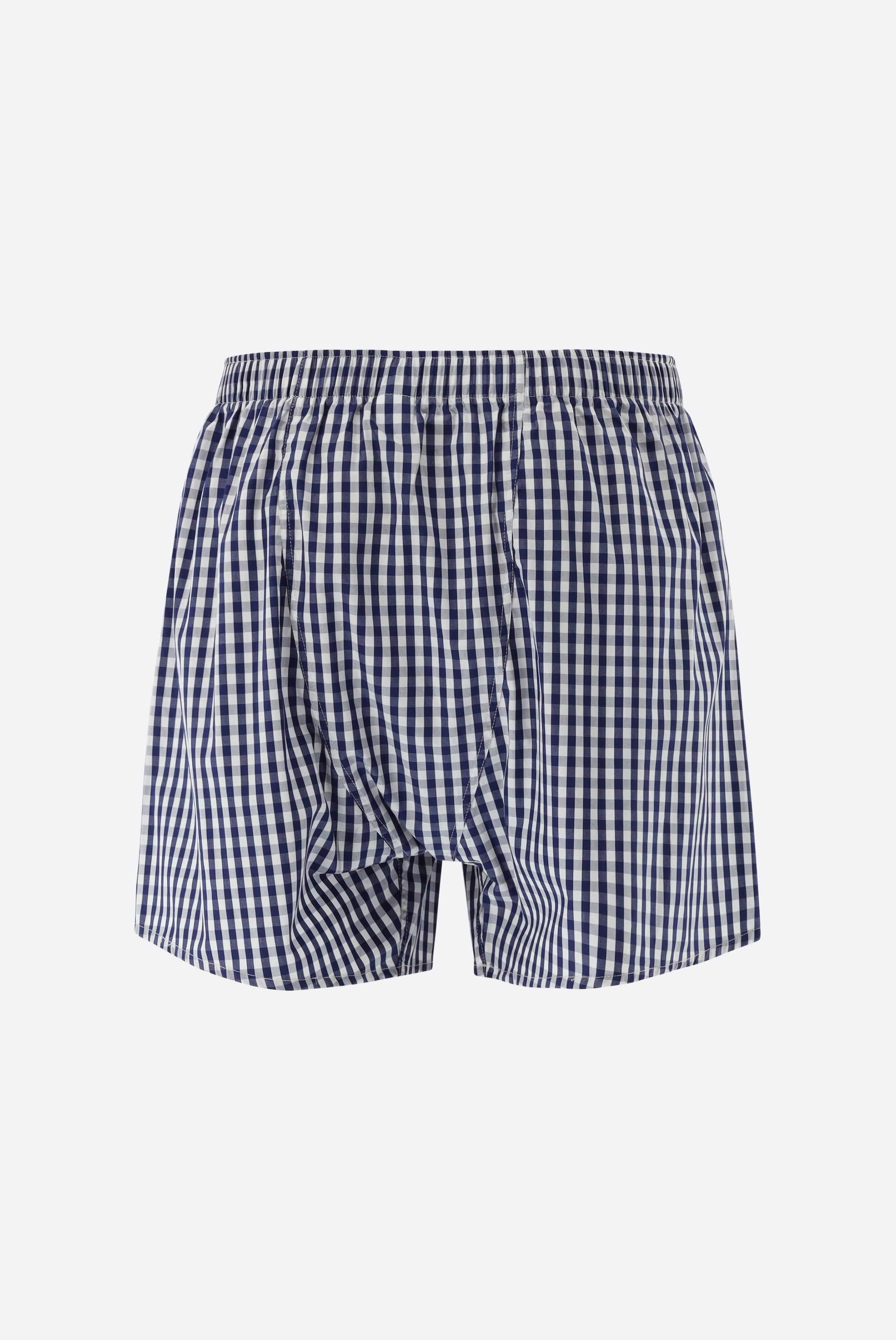 Popeline Boxershorts mit Vichy-Karo