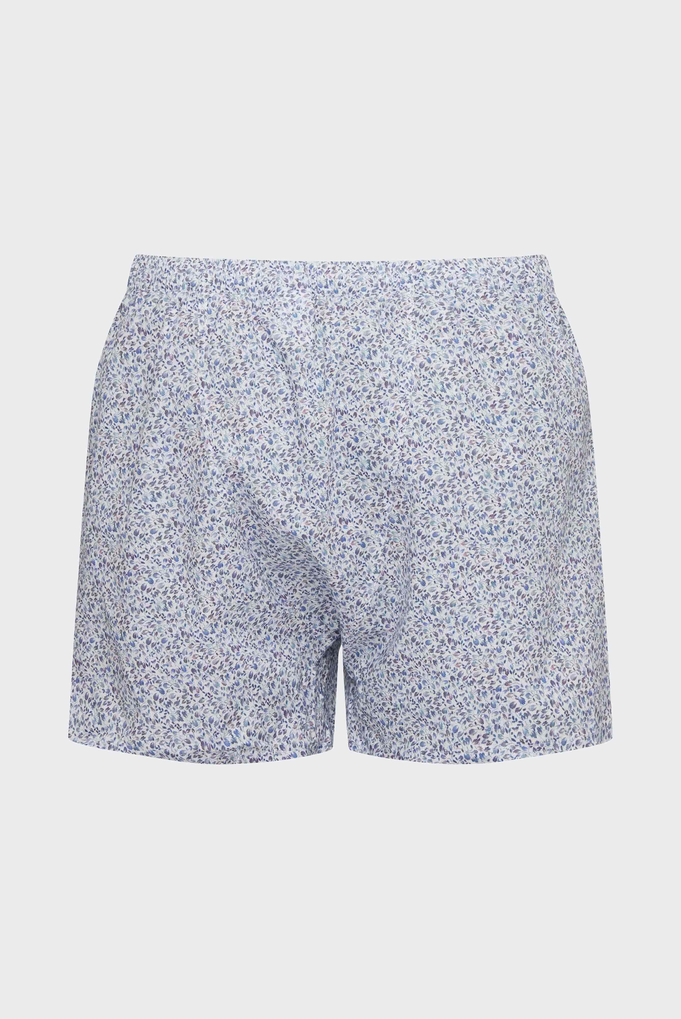 Boxershorts mit Blüten Druck Hell