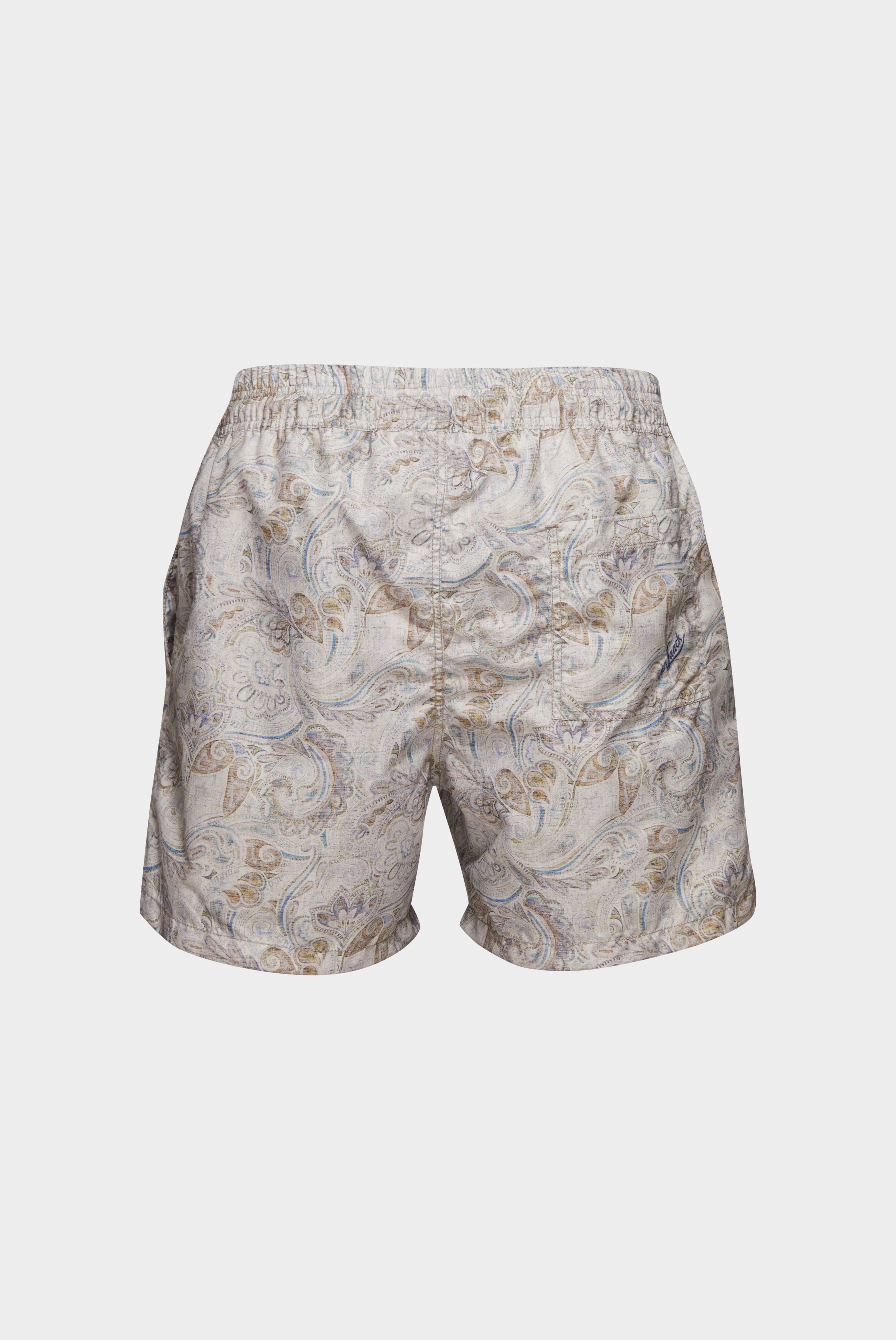 Badeshorts mit Paisley-Muster