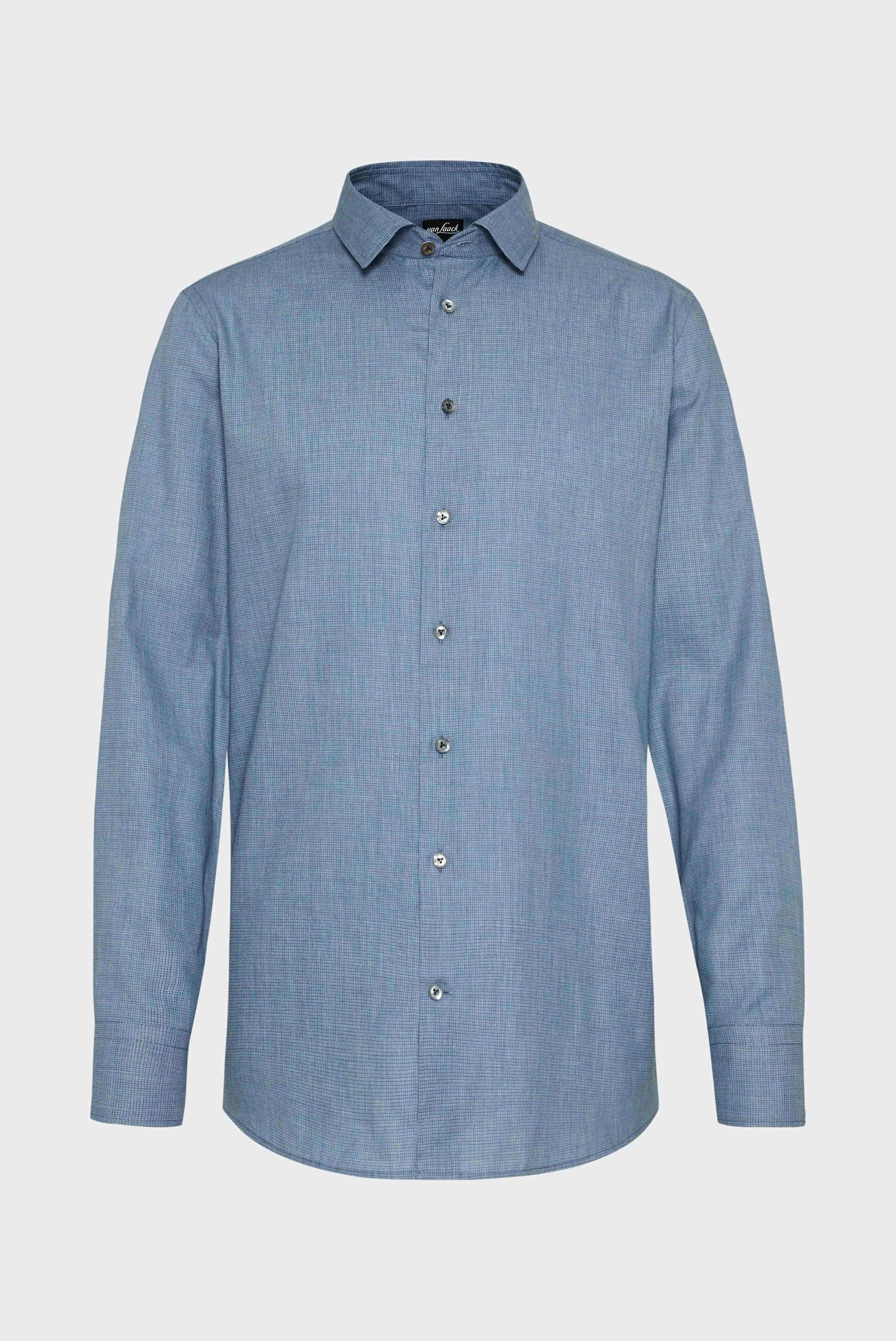 Van Laack-Hemd mit Strukturmuster Tailor Fit Blau-Hemden & Blusen-Black-Deal-Outlet-by-ARCHIVIST