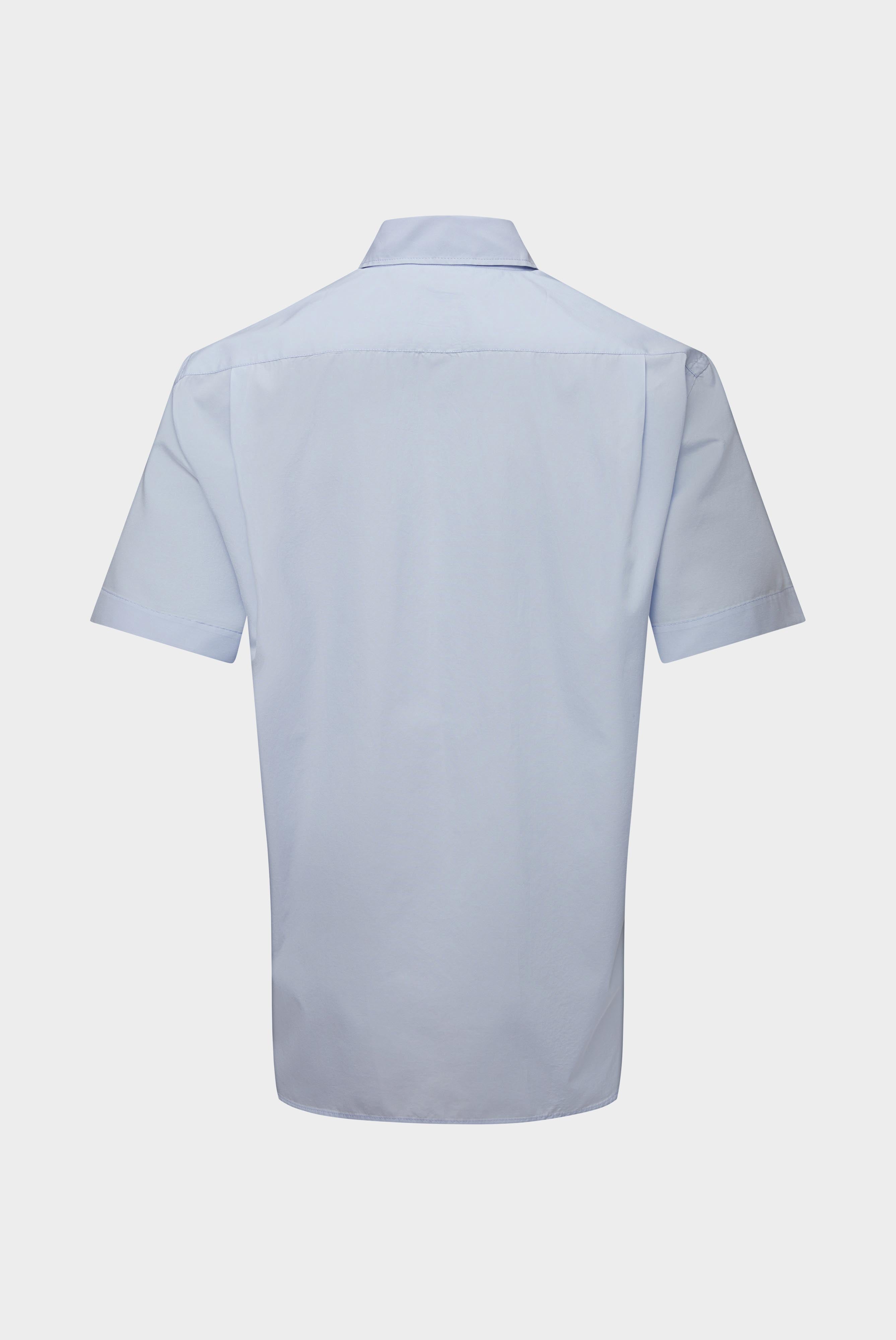 Kurzärmliges Hemd Baumwollpopeline
