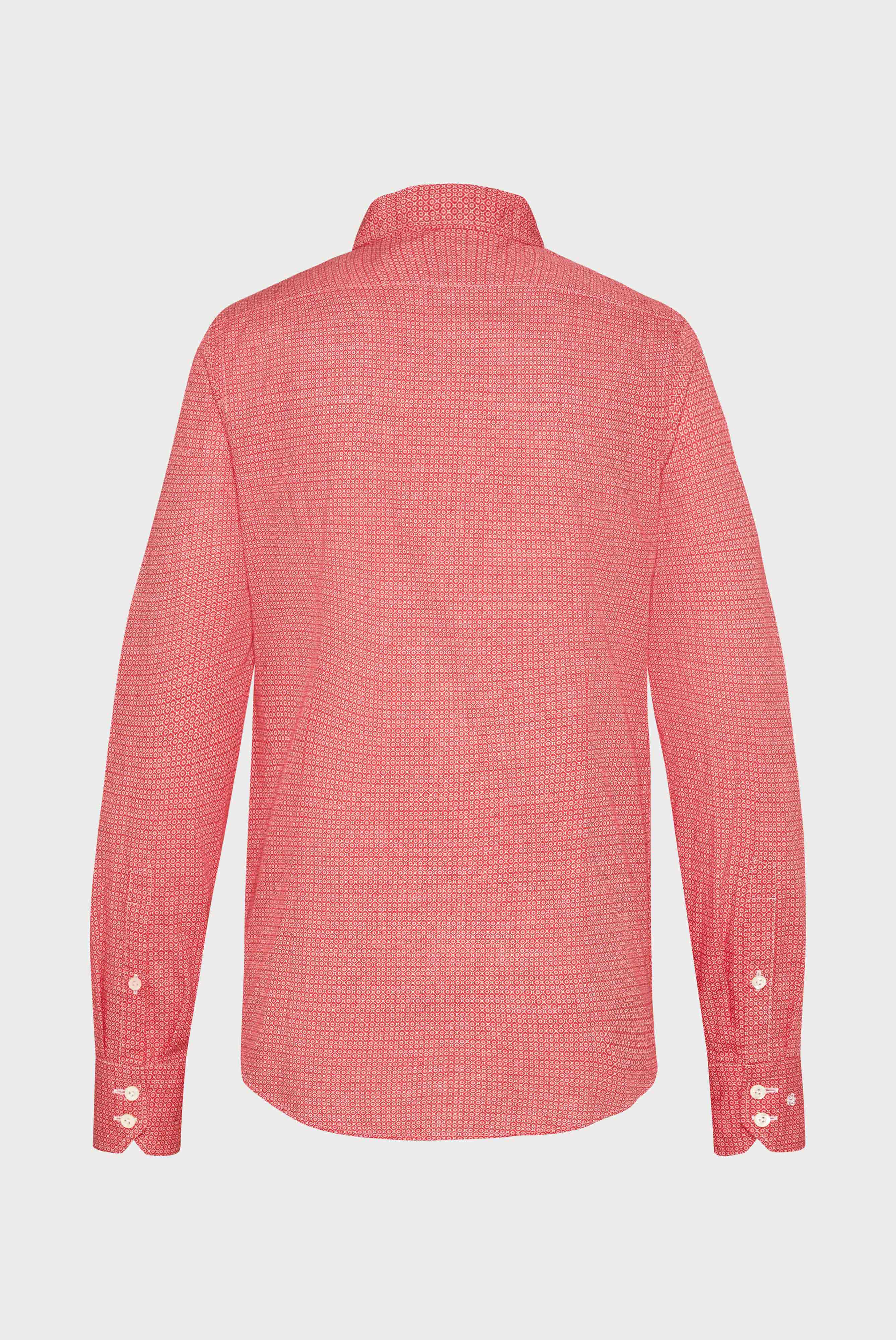 Van Laack-Hemd mit Mikro Print Slim Fit Rot-Hemden & Blusen-Black-Deal-Outlet-by-ARCHIVIST