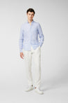 Van Laack-Button-Down-Hemd aus Leinen mit Streifendruck Beige-Hemden & Blusen-Black-Deal-Outlet-by-ARCHIVIST