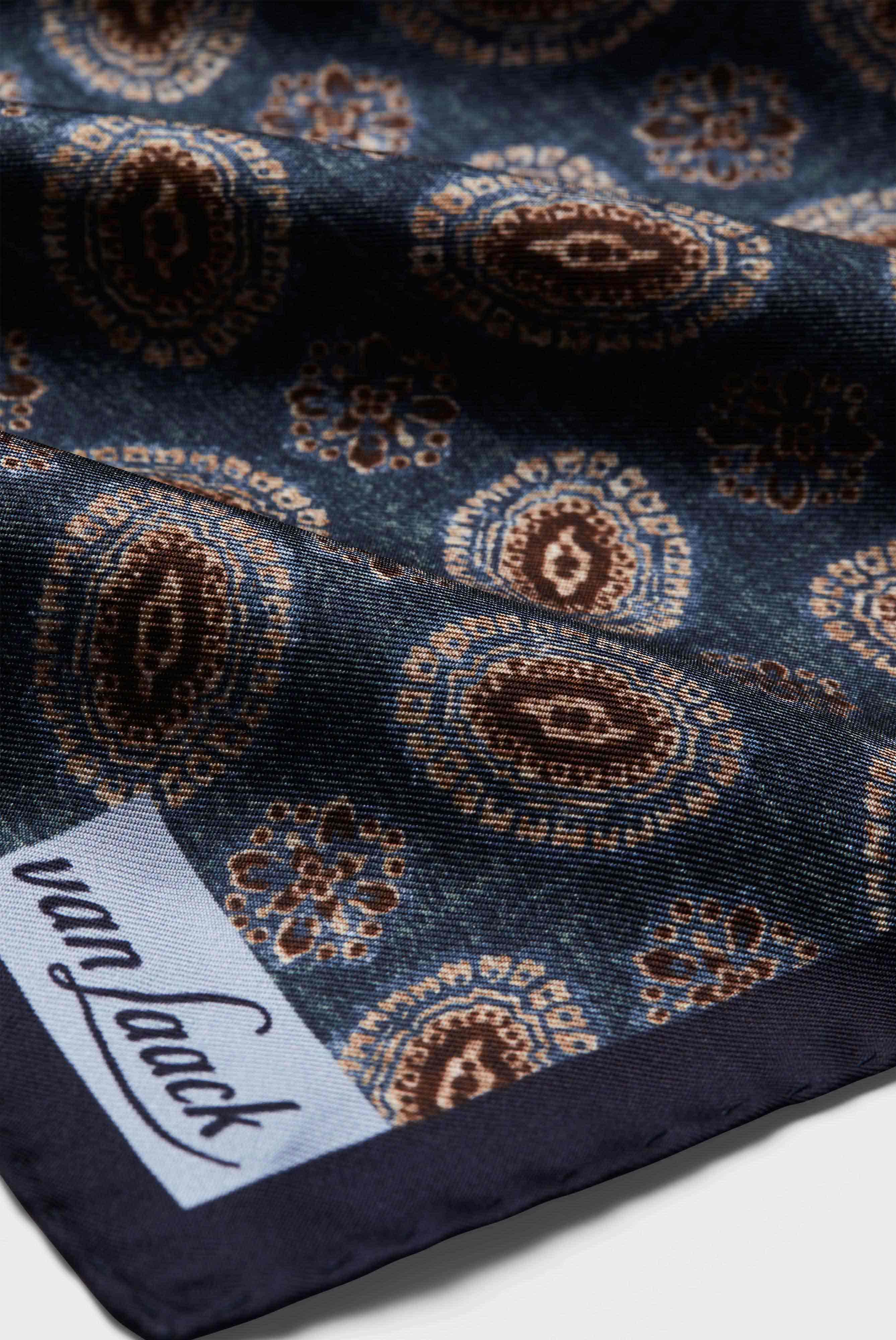 Van Laack-Einstecktuch aus Seide Rot-Accessoires-Black-Deal-Outlet-by-ARCHIVIST