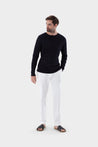 Van Laack-Zopfstrick Pullover mit Seide und Baumwolle-Strick & Pullover-Black-Deal-Outlet-by-ARCHIVIST