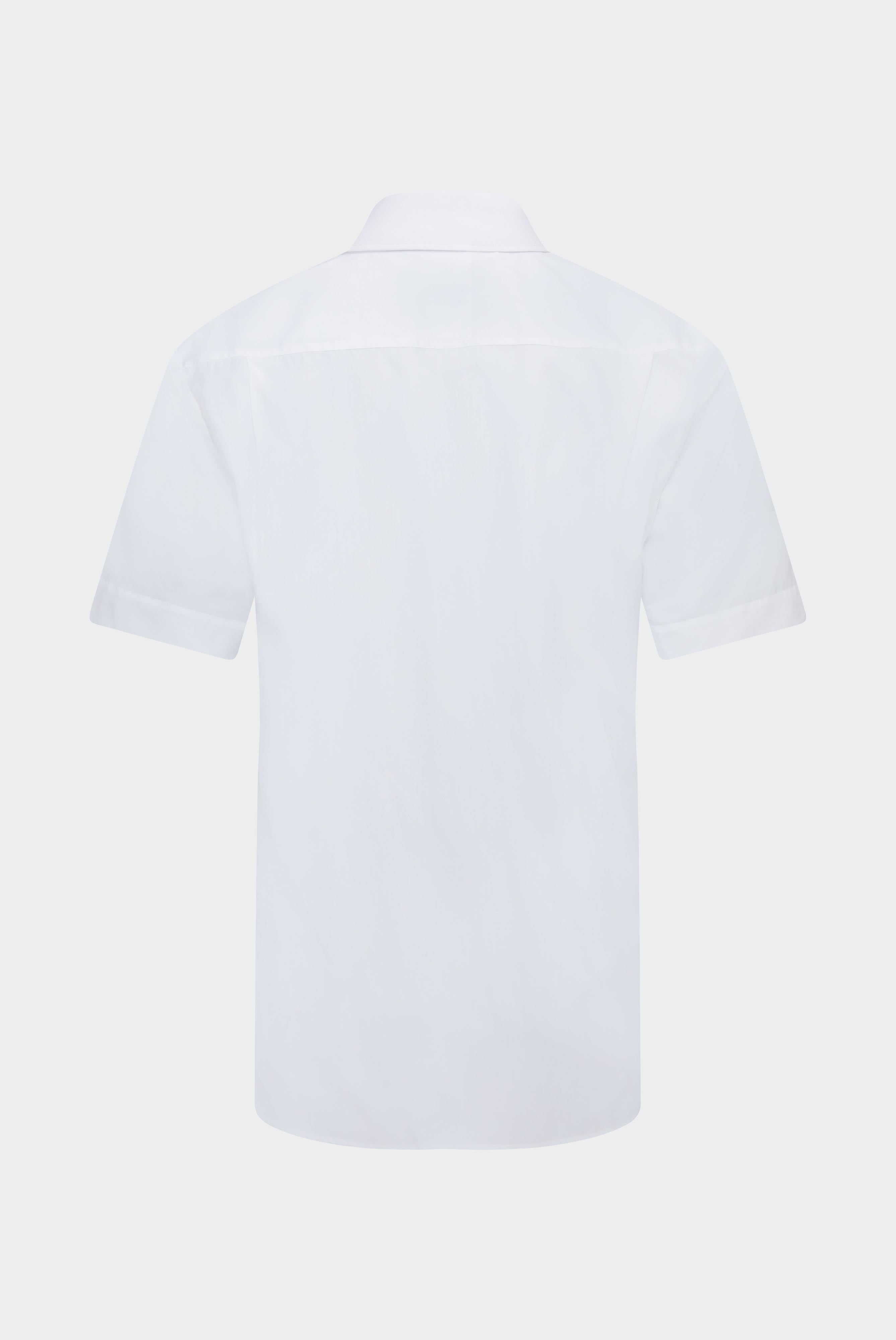 Van Laack-Kurzarm Hemd Comfort Fit aus Baumwolle Weiß-Hemden & Blusen-Black-Deal-Outlet-by-ARCHIVIST