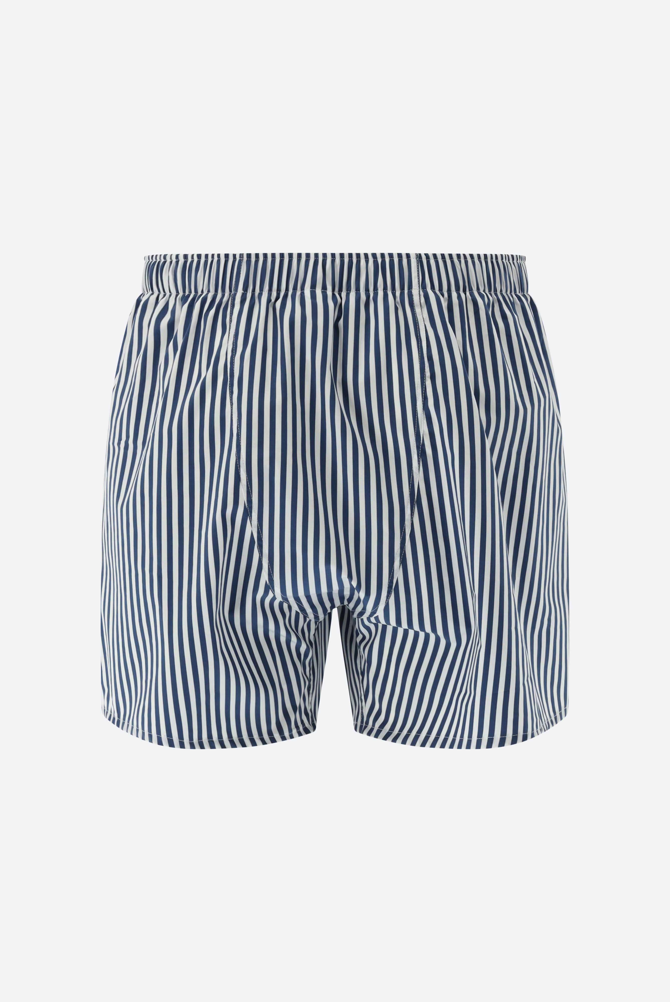 Gestreifte Popeline Boxershorts