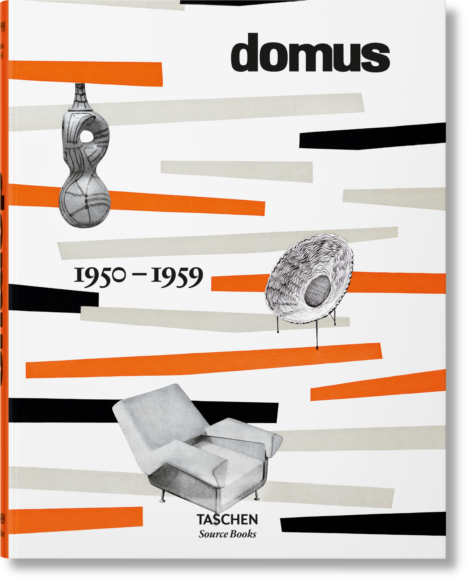 Taschen-domus 1950–1959 (English)-Architektur & Design-Black-Deal-Outlet-by-ARCHIVIST