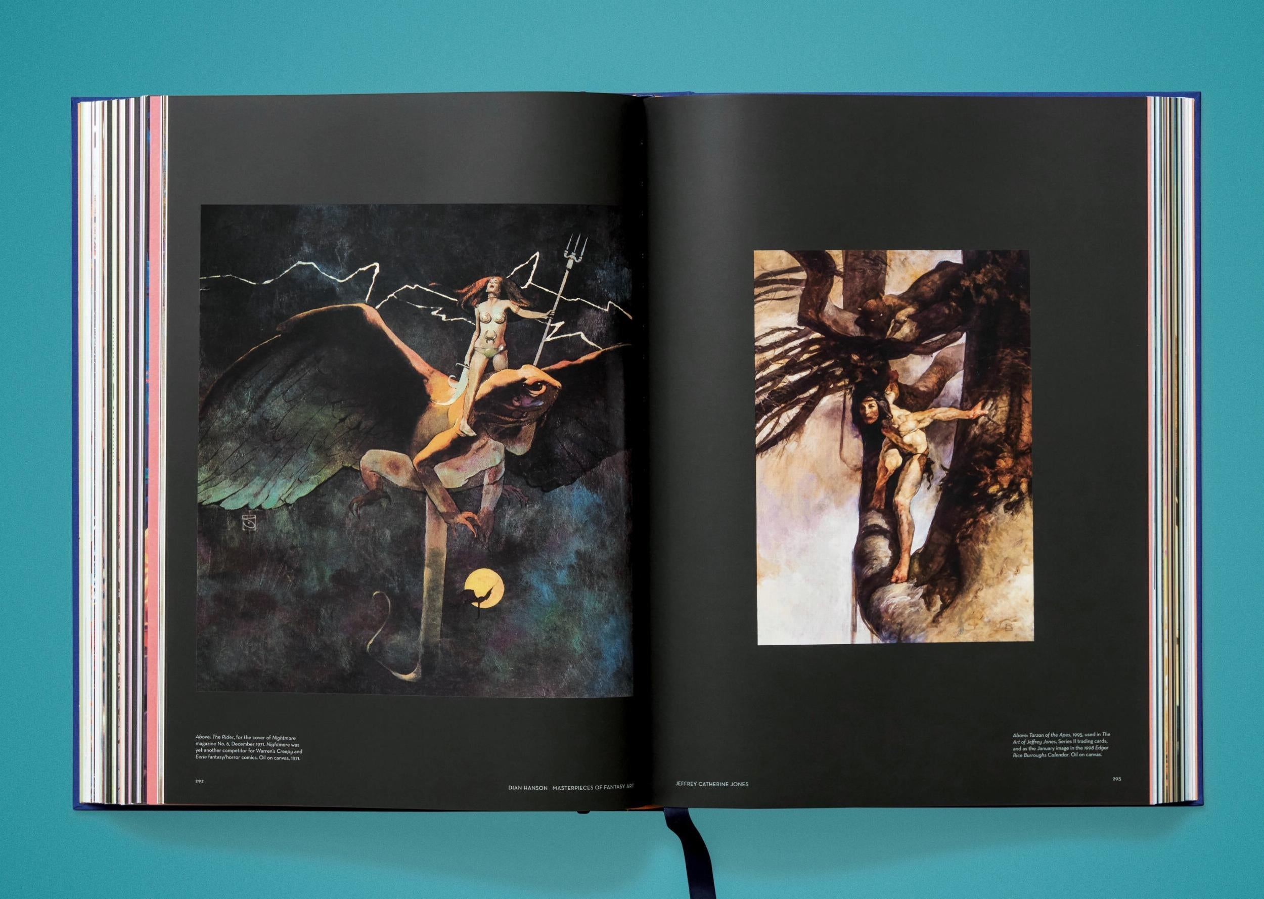 Taschen-Masterpieces of Fantasy Art (German, French, English)-Art-Black-Deal-Outlet-by-ARCHIVIST