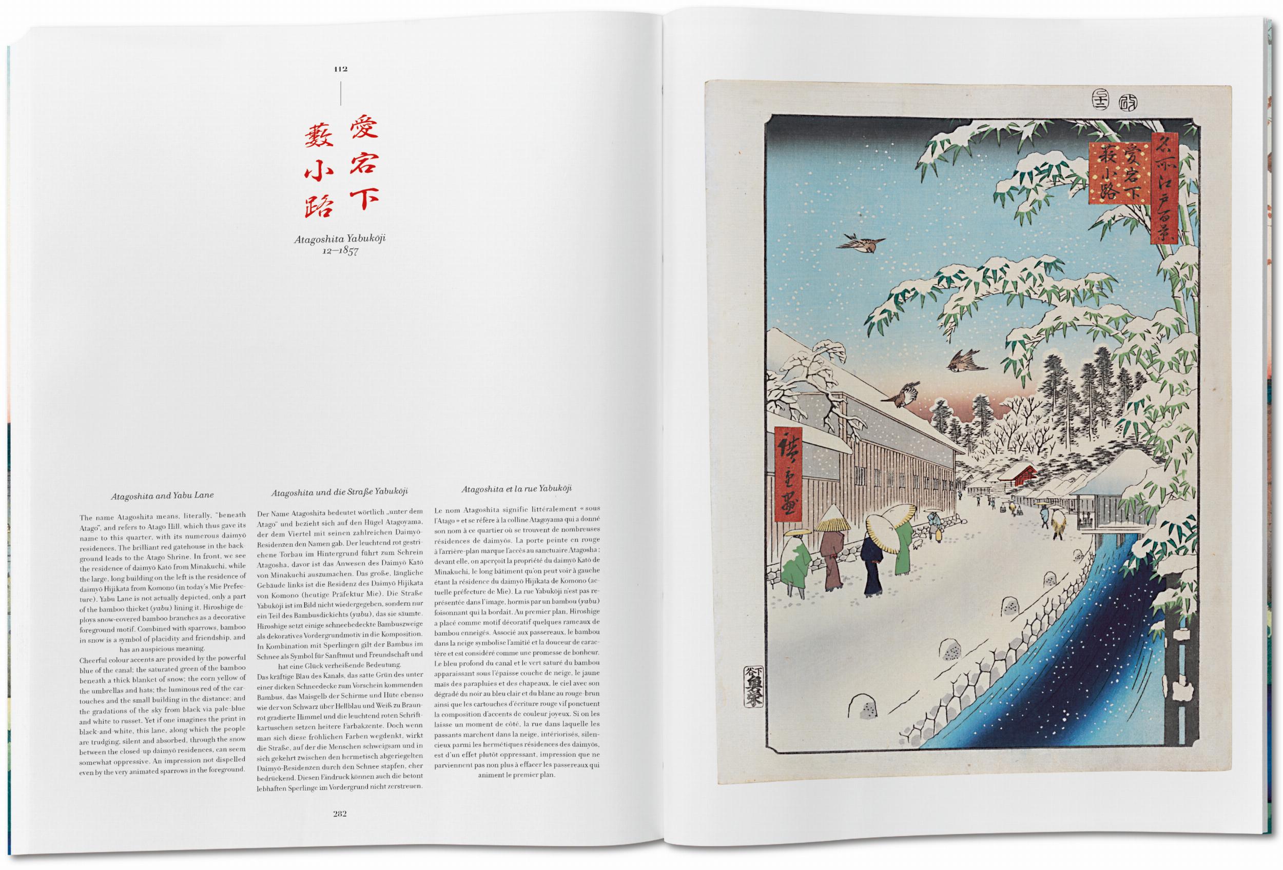 Taschen-Hiroshige. One Hundred Famous Views of Edo (Spanish, English, Italian)-Art-Black-Deal-Outlet-by-ARCHIVIST