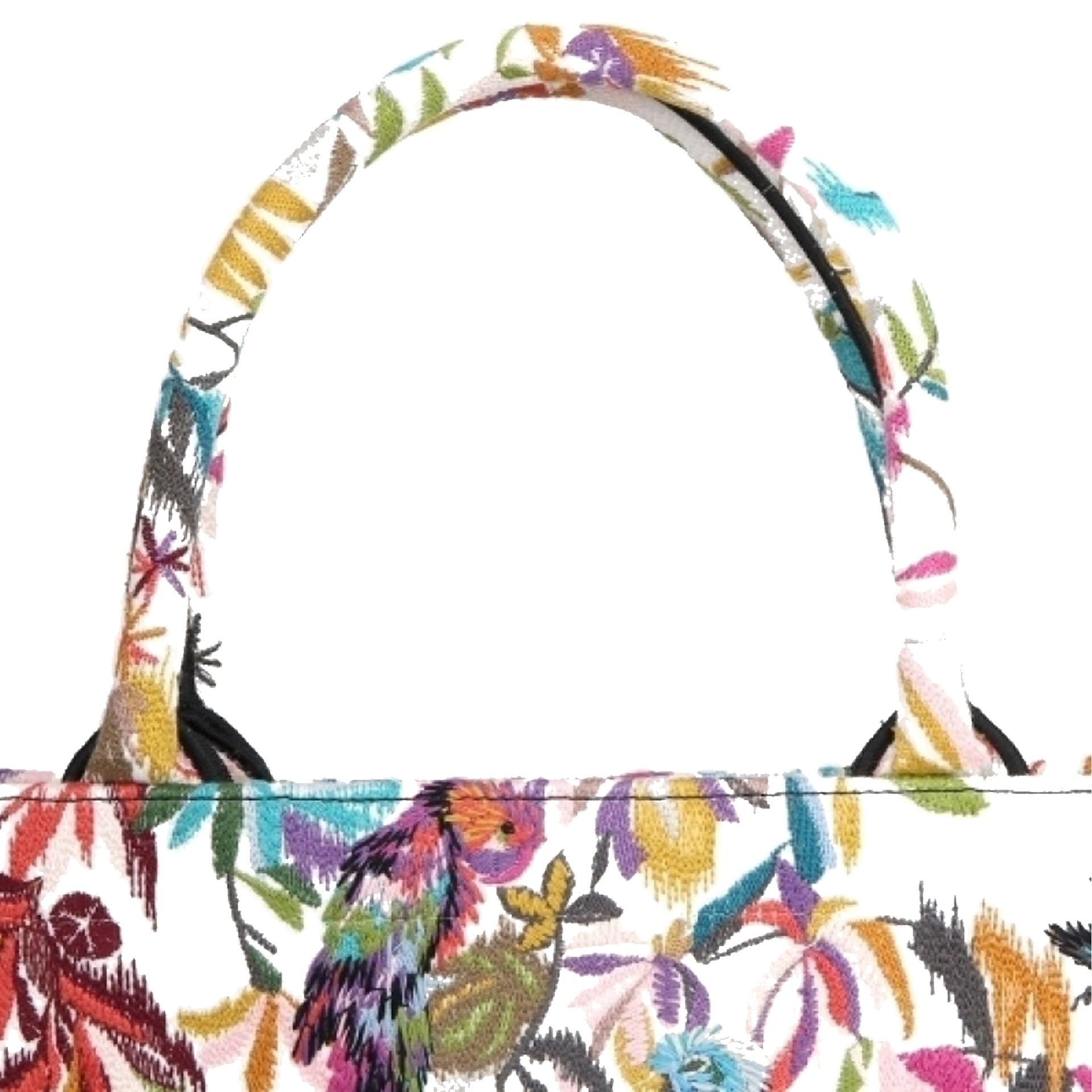 Dior Embroidered Logo Tote Bag