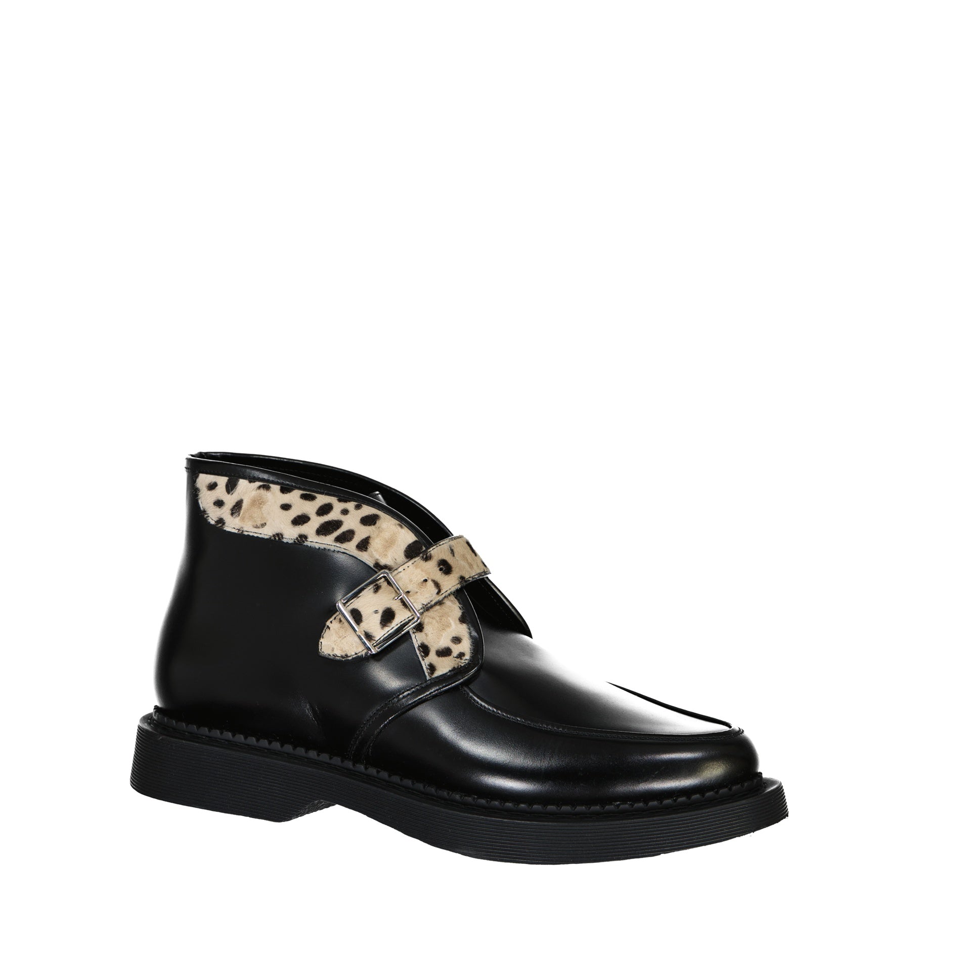 Saint Laurent Leather Creeper Boots