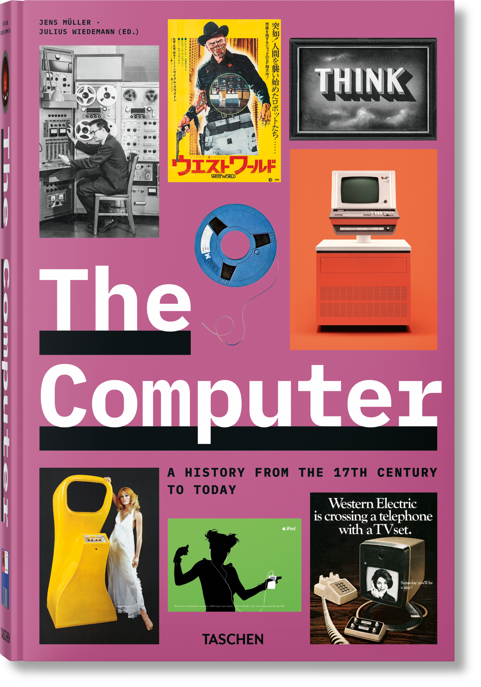 Taschen-The Computer. A History from the 17th Century to Today (German, French, English)-Pop Culture-Black-Deal-Outlet-by-ARCHIVIST