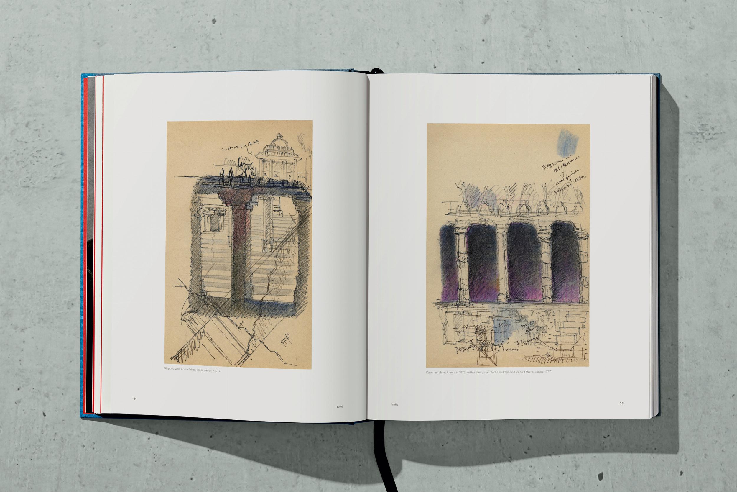 Taschen-Tadao Ando. Sketches, Drawings, and Architecture (German, French, English)-Architektur & Design-Black-Deal-Outlet-by-ARCHIVIST