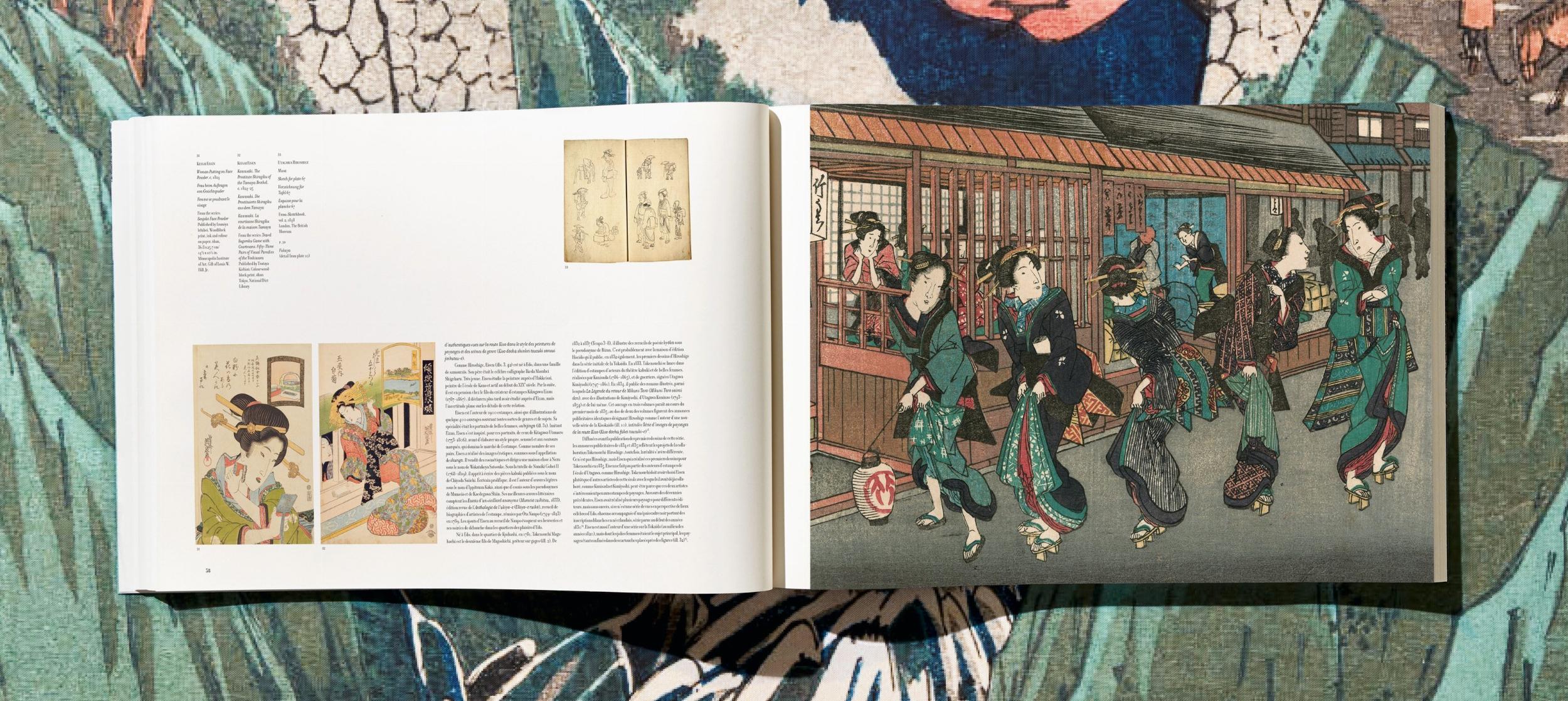 Taschen-Hiroshige & Eisen. The Sixty-Nine Stations along the Kisokaido (German, French, English)-Art-Black-Deal-Outlet-by-ARCHIVIST