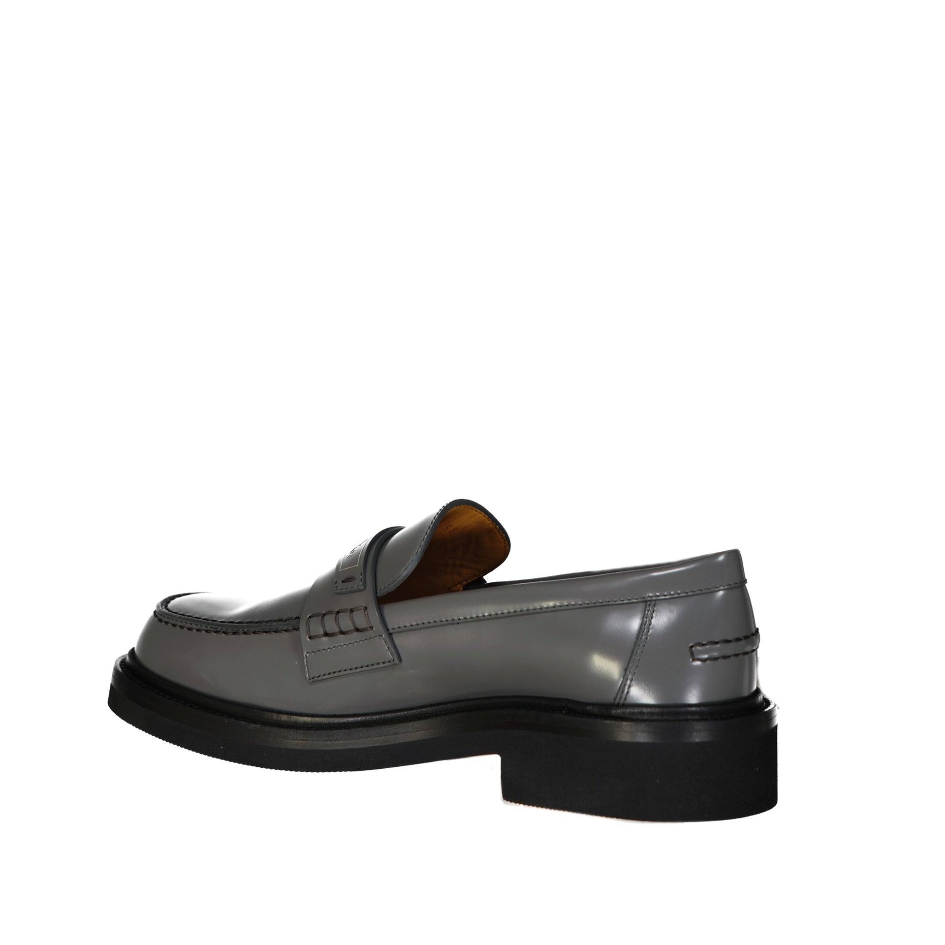 Dior Leather Logo Loafers