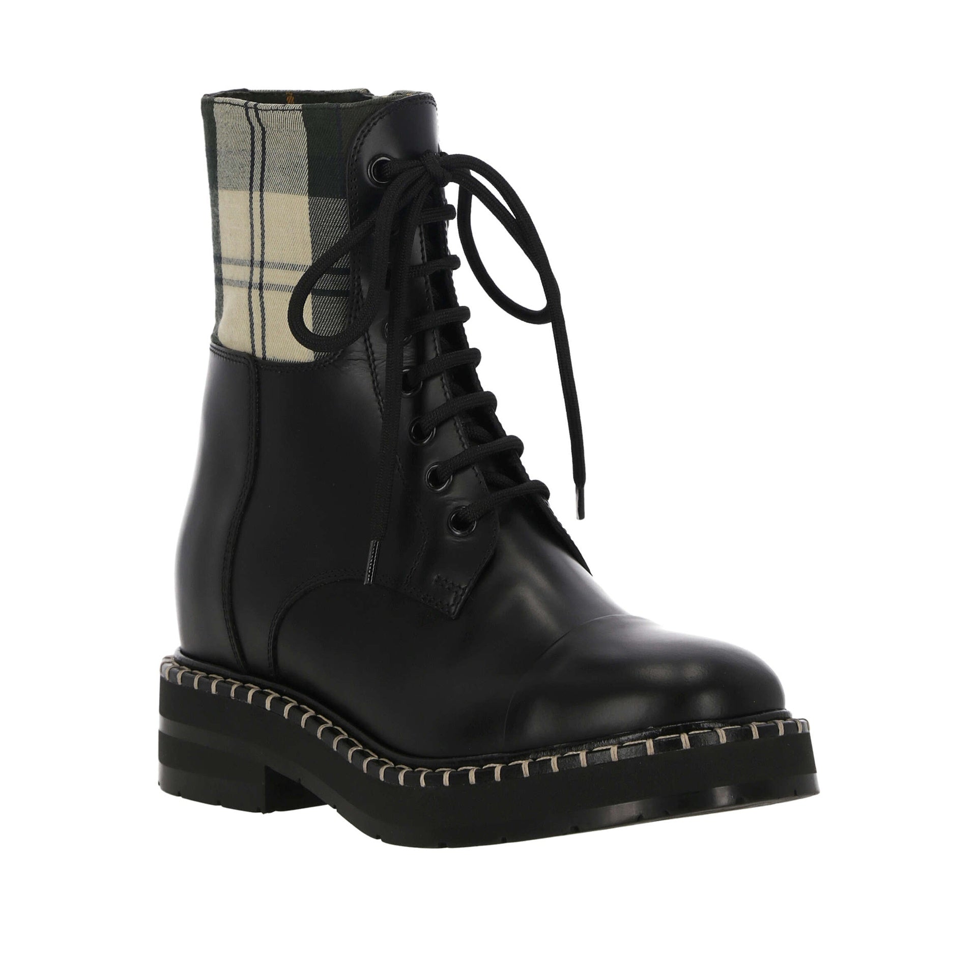 See By Chloe-Barbour X Chloe Boots-WOMEN SHOES-Black-Deal-Outlet-by-ARCHIVIST