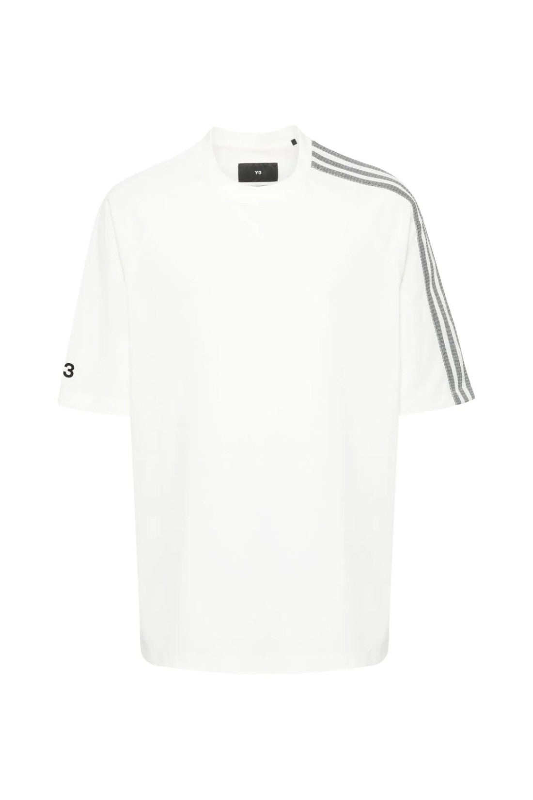 Y-3-OUTLET-SALE-3-Stripes Logo T-Shirt-ARCHIVIST