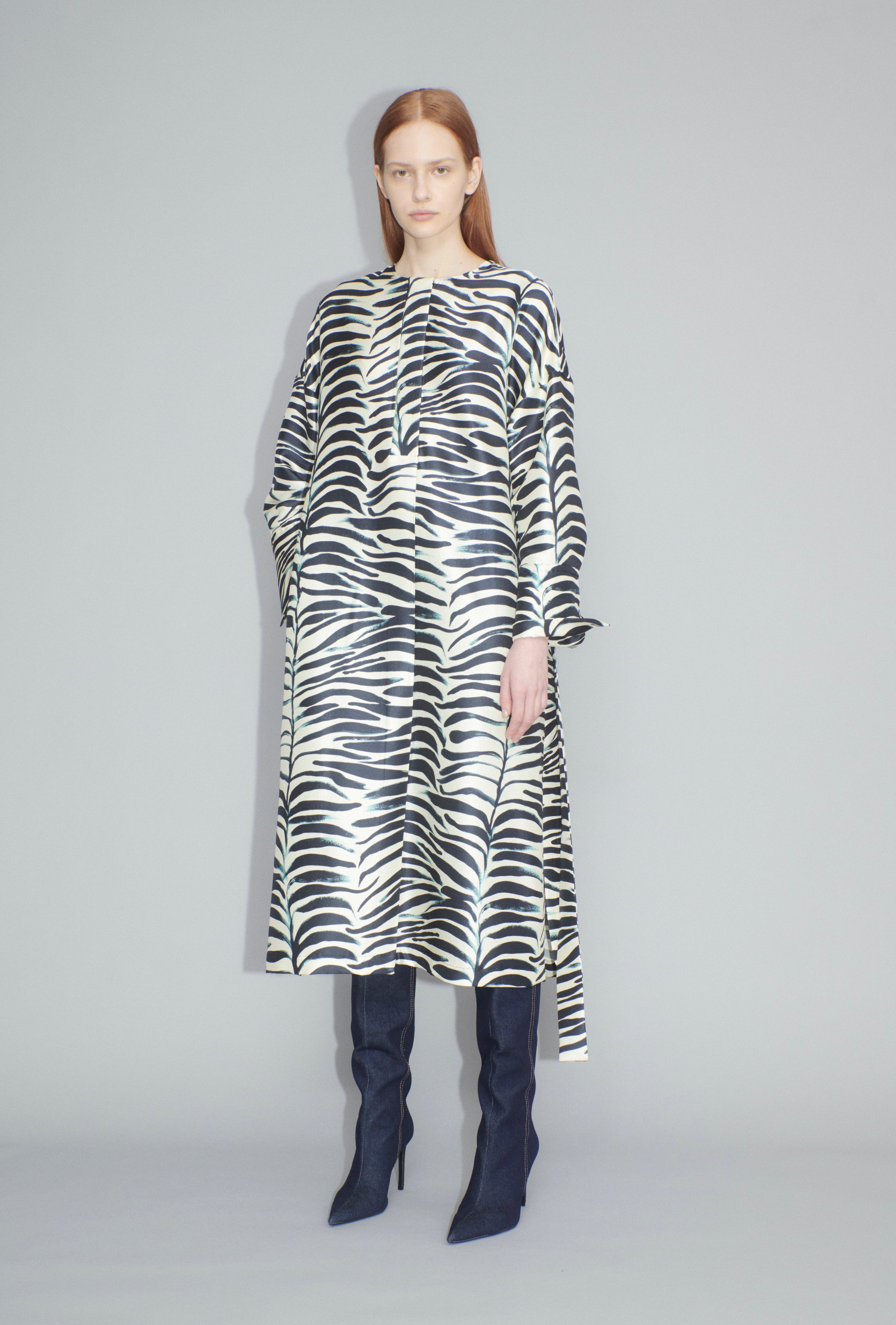 Big Op-Art Tree Dress