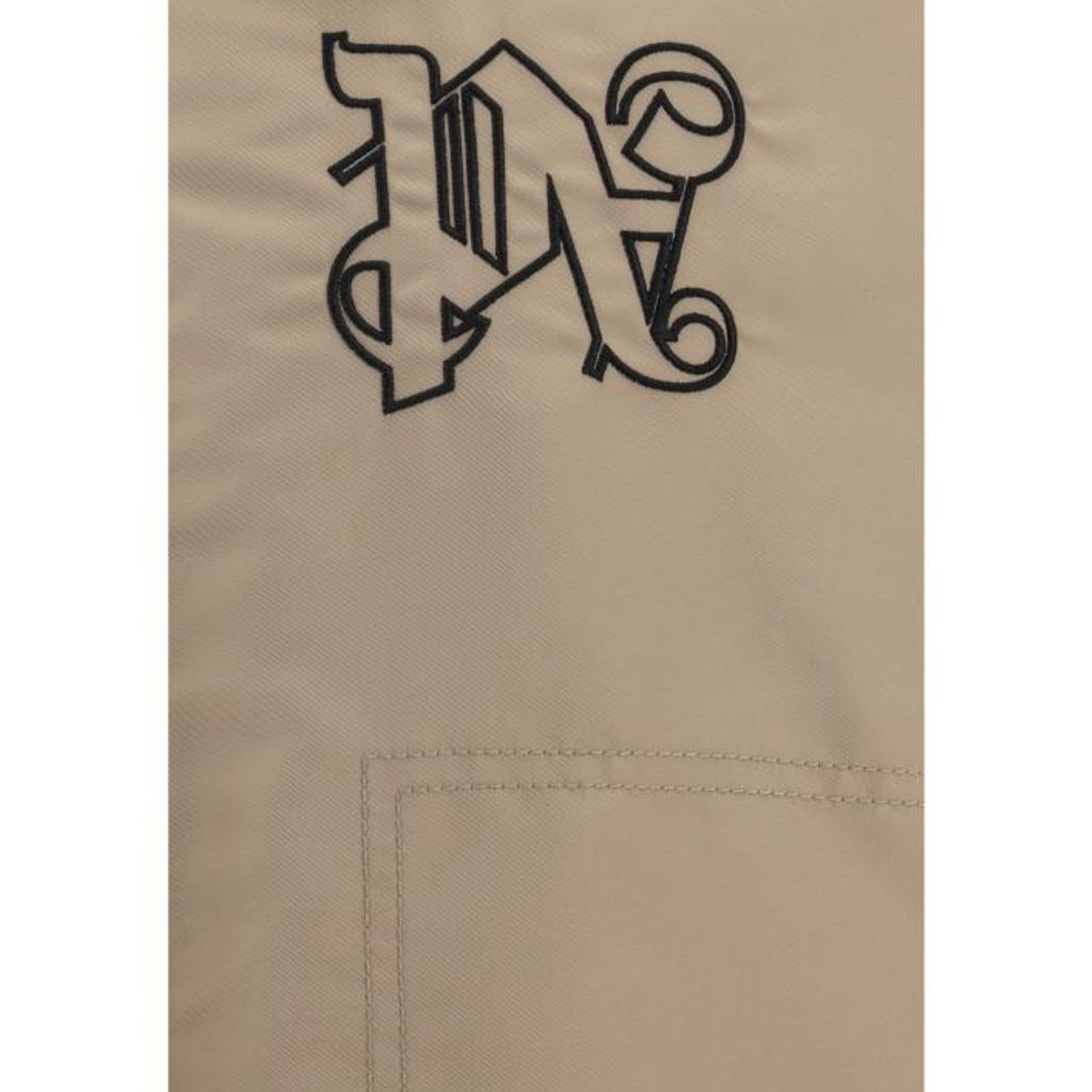 Palm Angels-Palm Angels Padded Bomber Jacket-MEN CLOTHING-Black-Deal-Outlet-by-ARCHIVIST