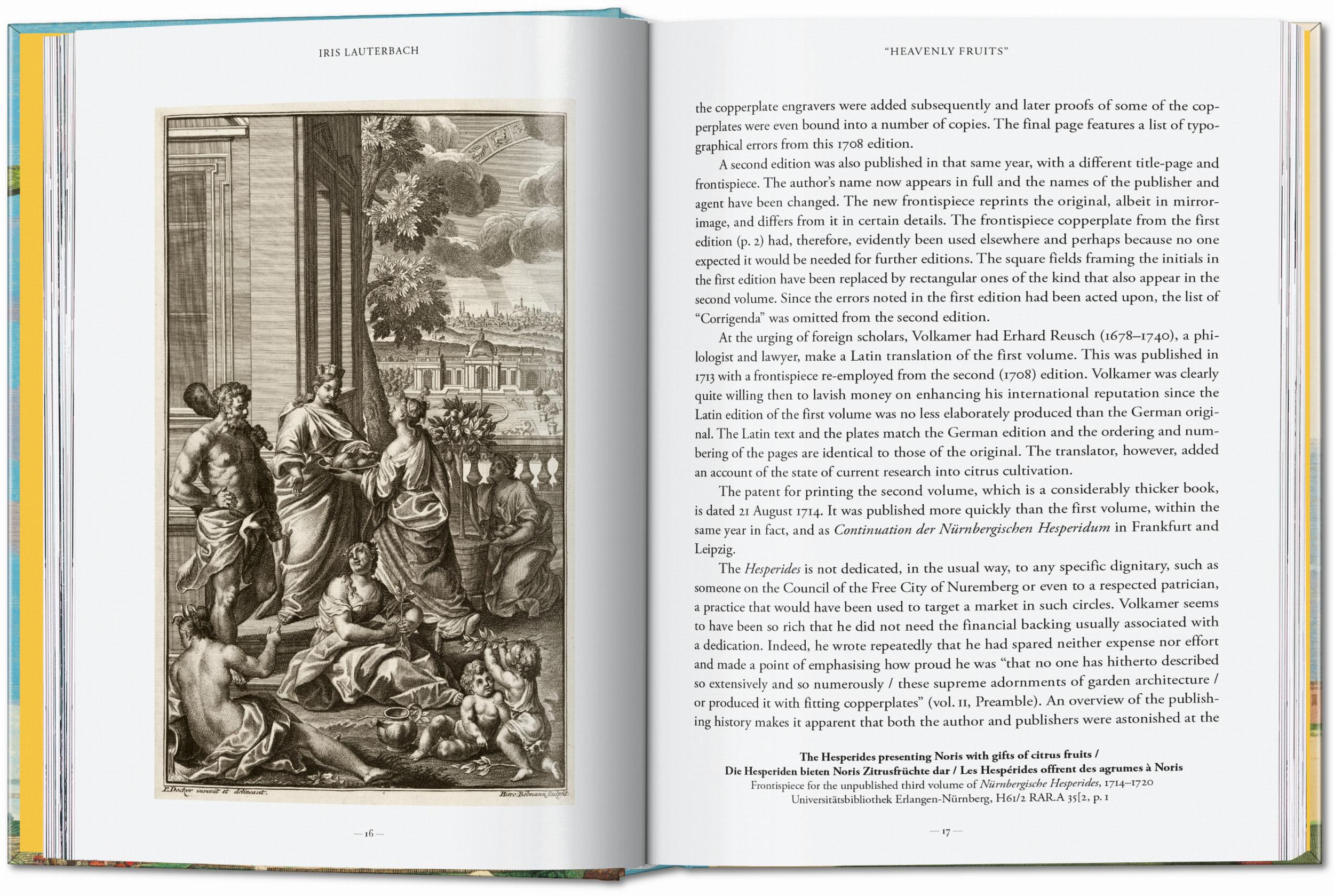 Taschen-J. C. Volkamer. The Book of Citrus Fruits. 45th Ed. (German, French, English)-Classics-Black-Deal-Outlet-by-ARCHIVIST