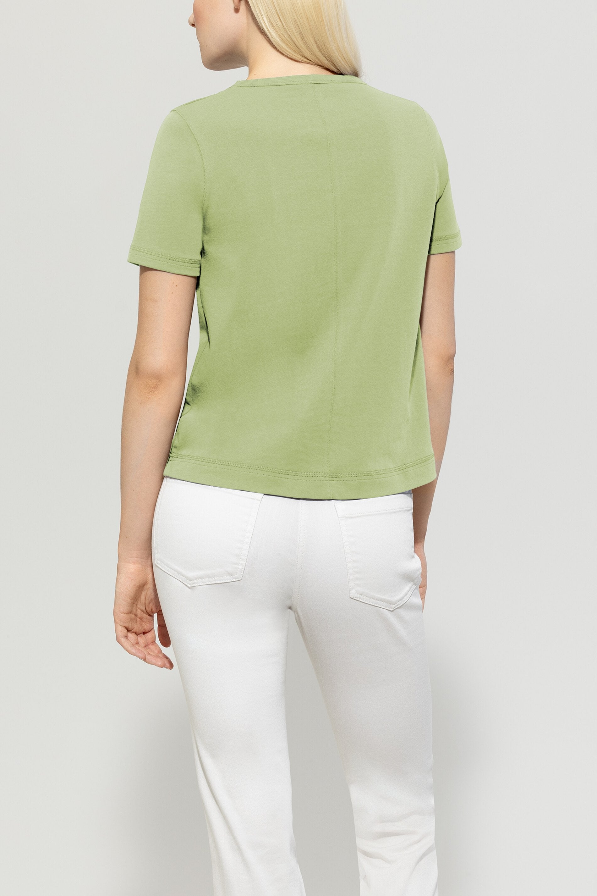 T-Shirt mit Logo-Applikation