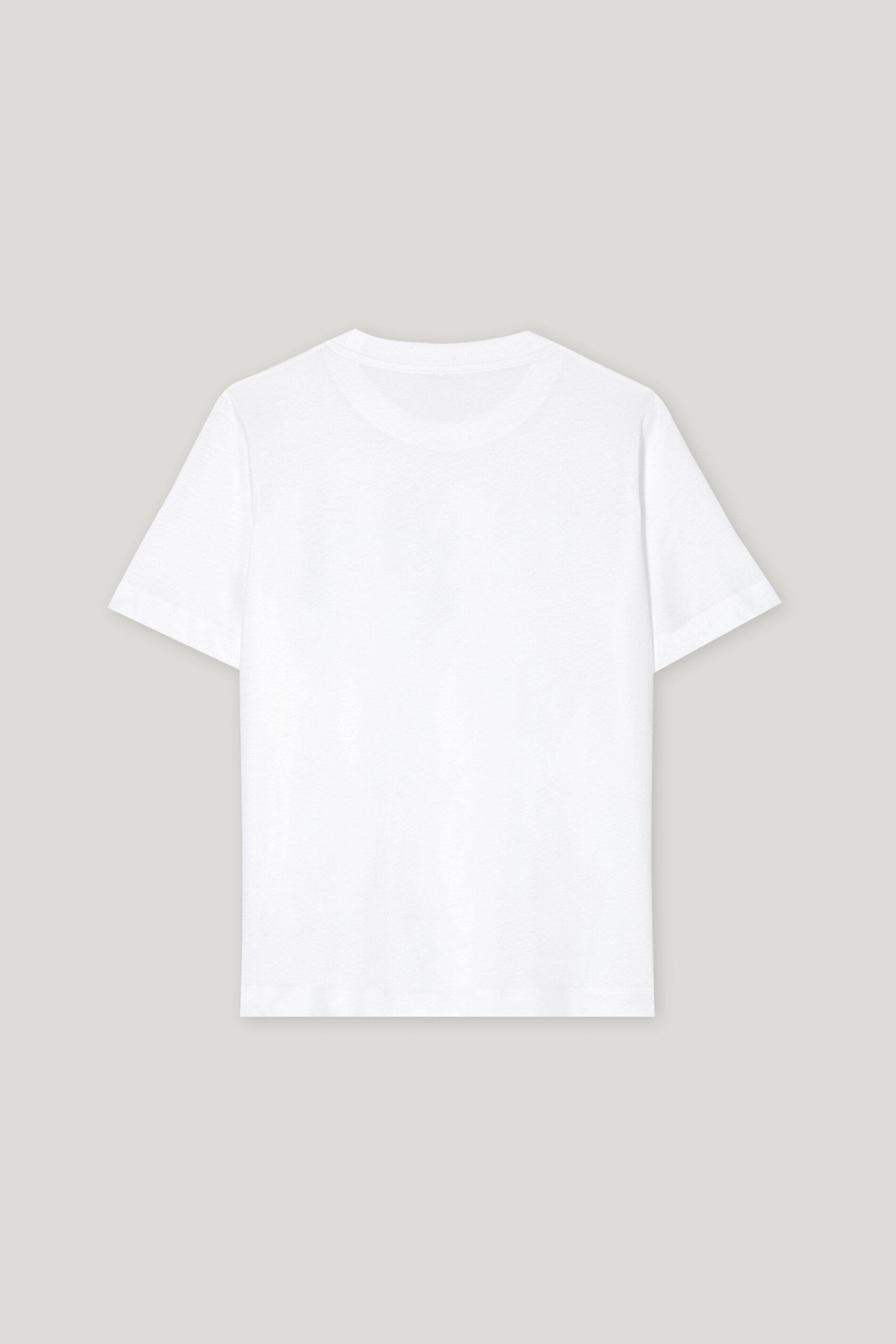 T-Shirt mit Glitter-Print