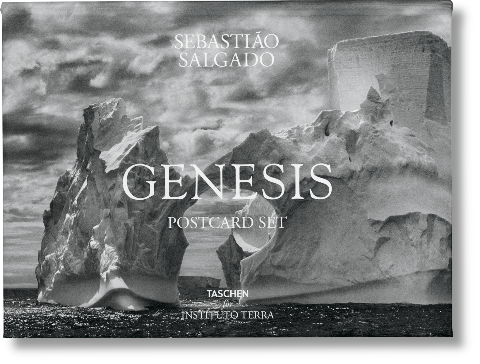 Taschen-Sebastião Salgado. Genesis. Postcard Set (German, Spanish, French, English)-Photography-Black-Deal-Outlet-by-ARCHIVIST