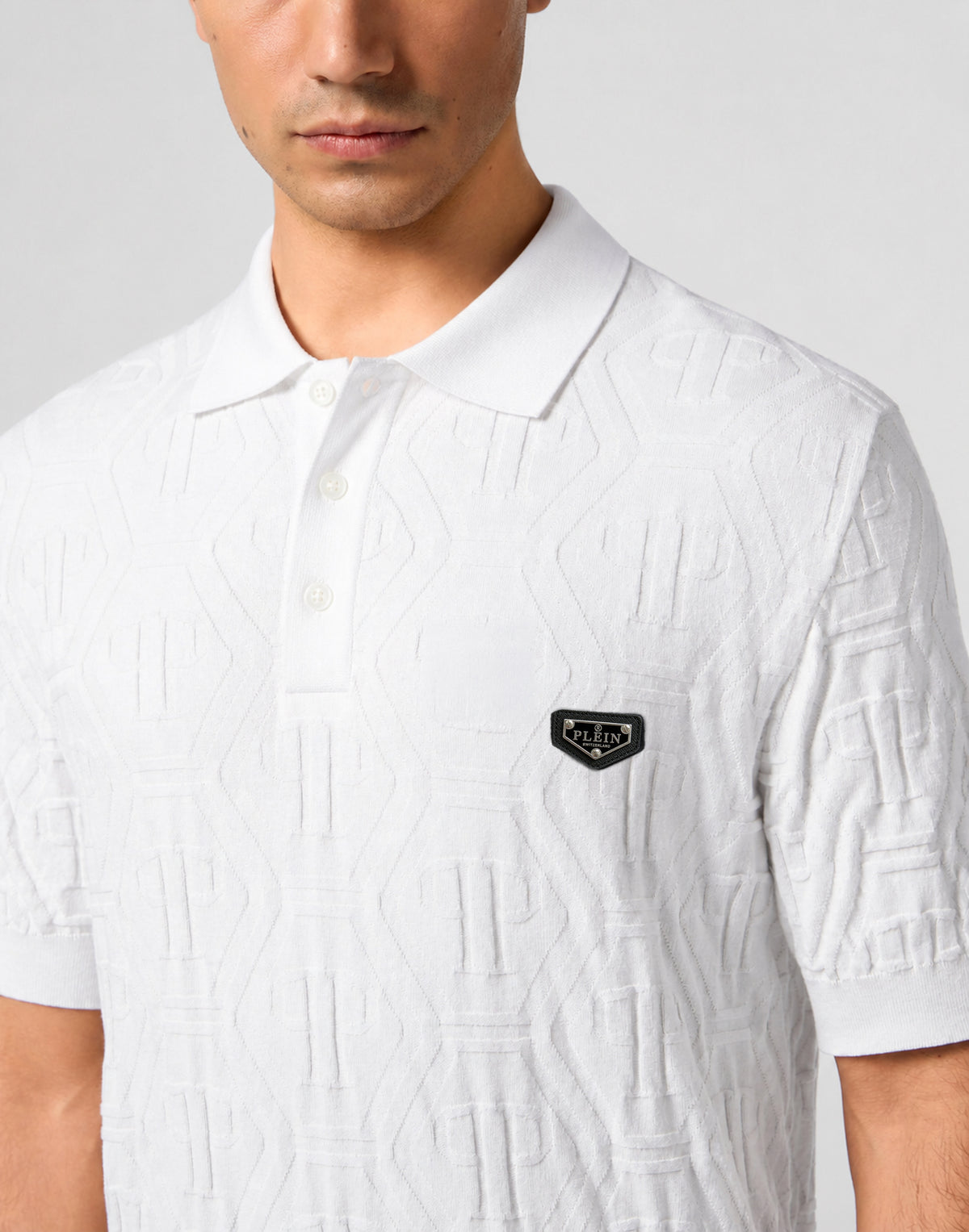 Jacquard Polo T-Shirt Monogram