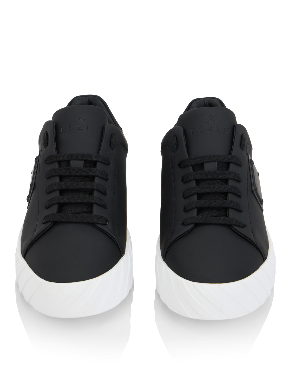 Nappa Leather Low-Top Sneakers Placca