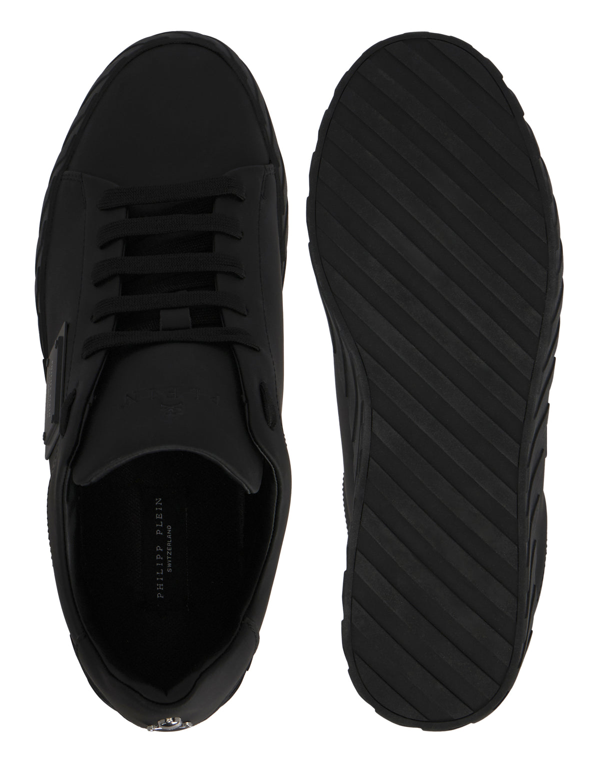 Nappa Leather Low-Top Sneakers Placca