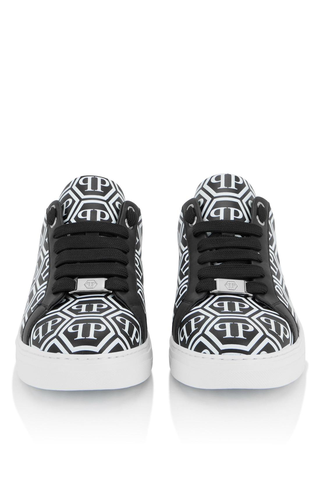 Nappa Leather Low Top Sneakers Big Monogram