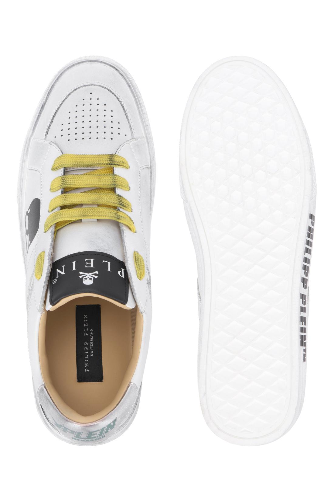 Philipp Plein Leather Low-Top Sneakers Retrokickz TM, Schuhe