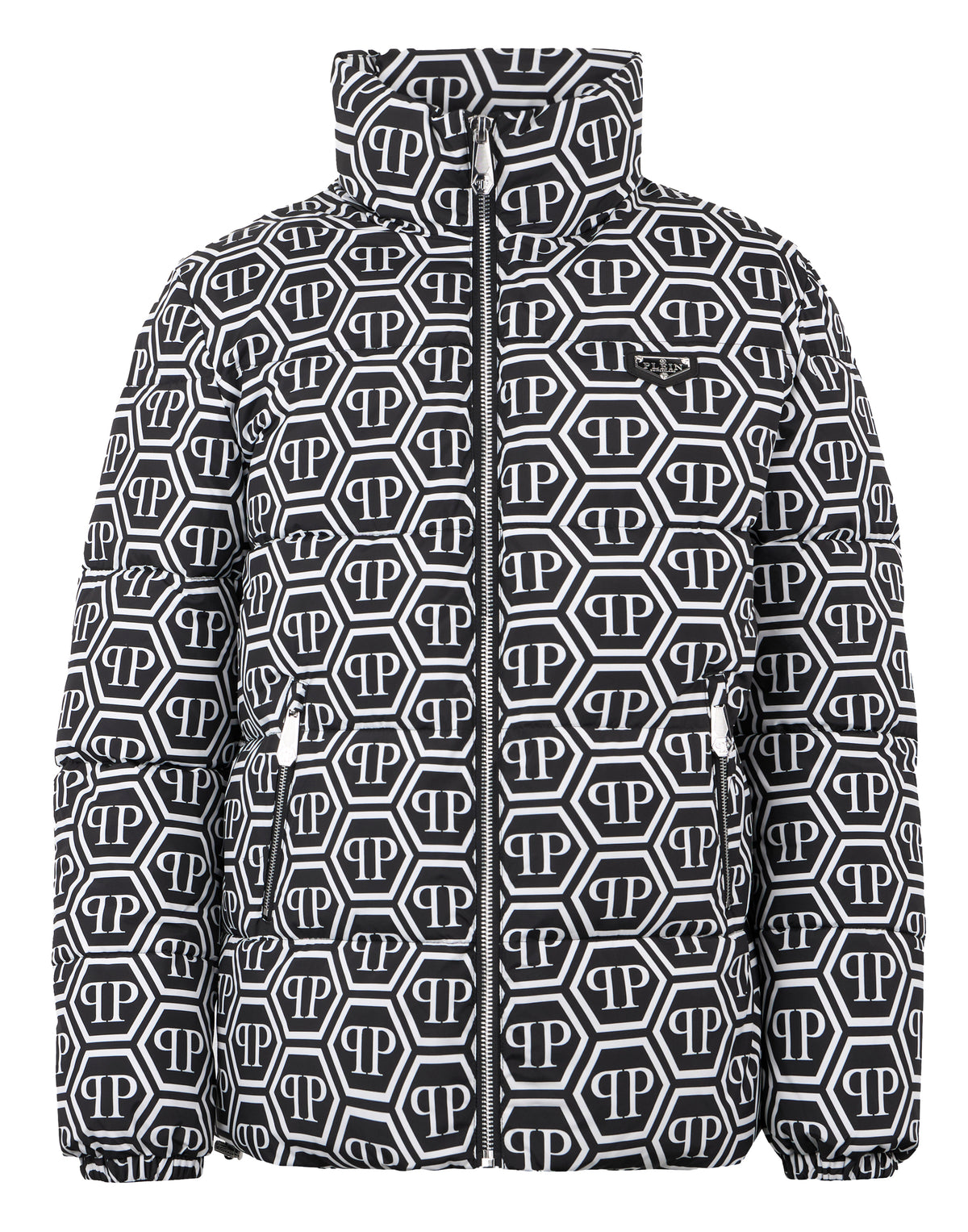 Nylon Puffer Jacket Monogram